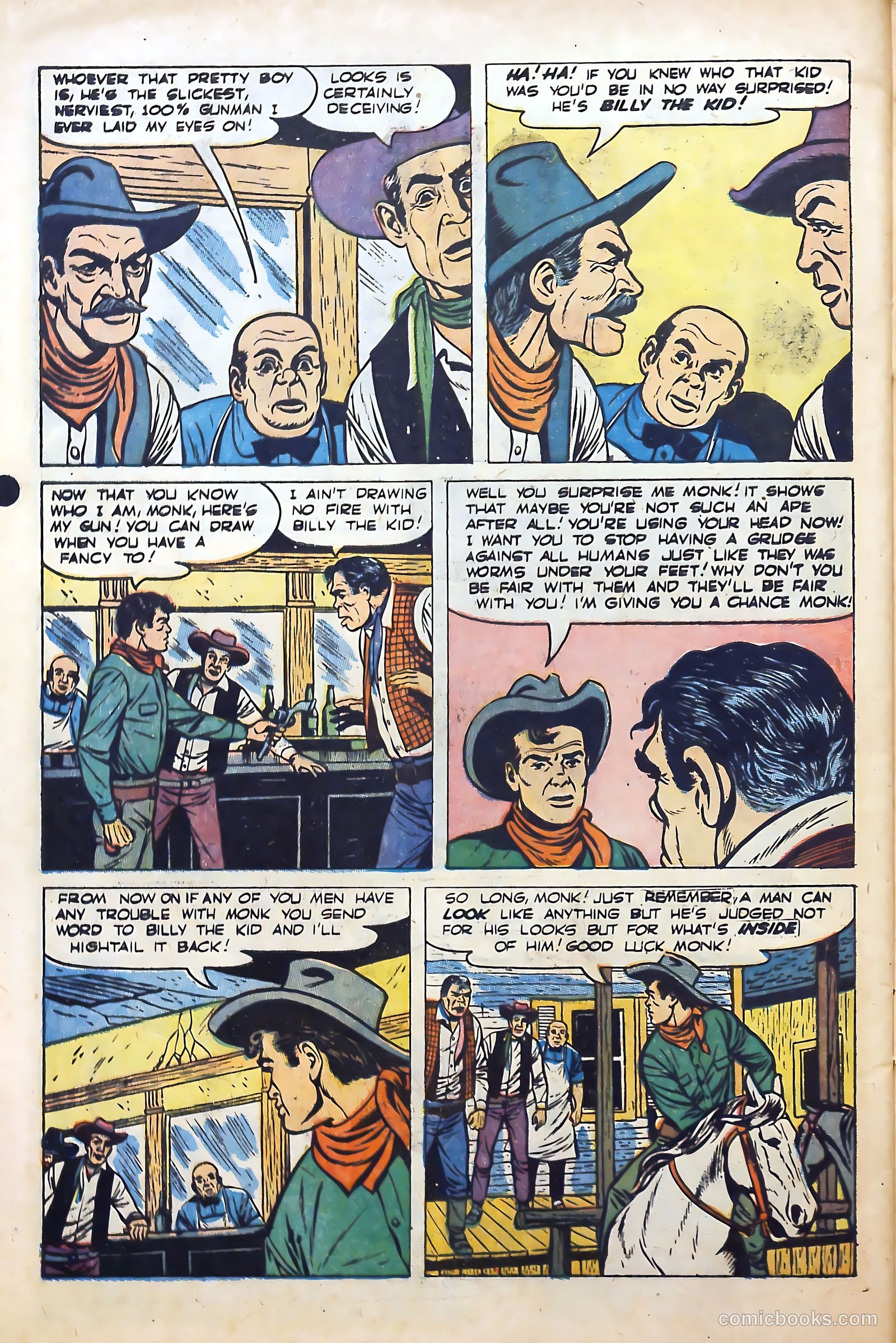 Billy the Kid Adventure Magazine #14 (1952) — page 28 of 36