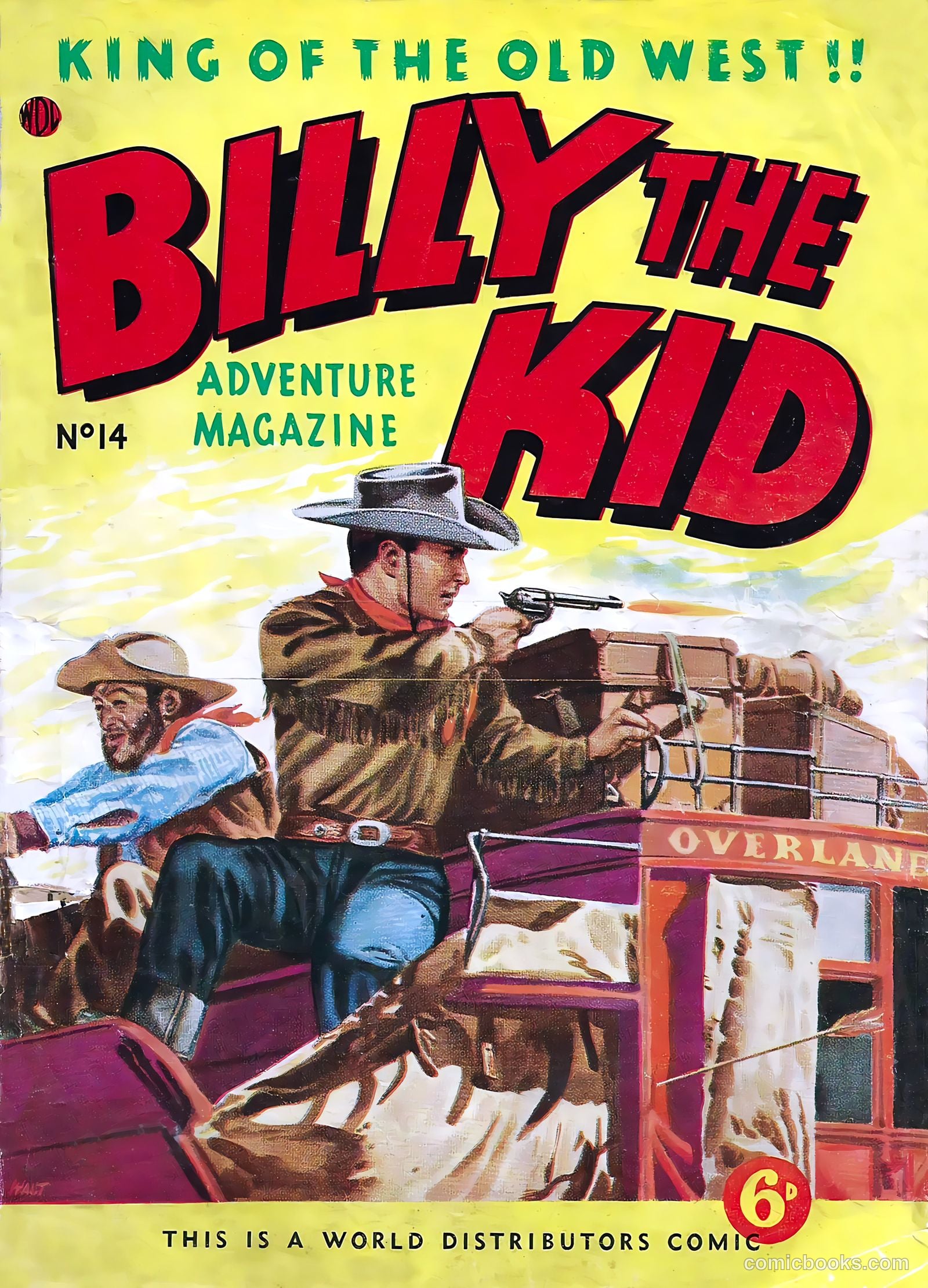 Billy the Kid Adventure Magazine #14