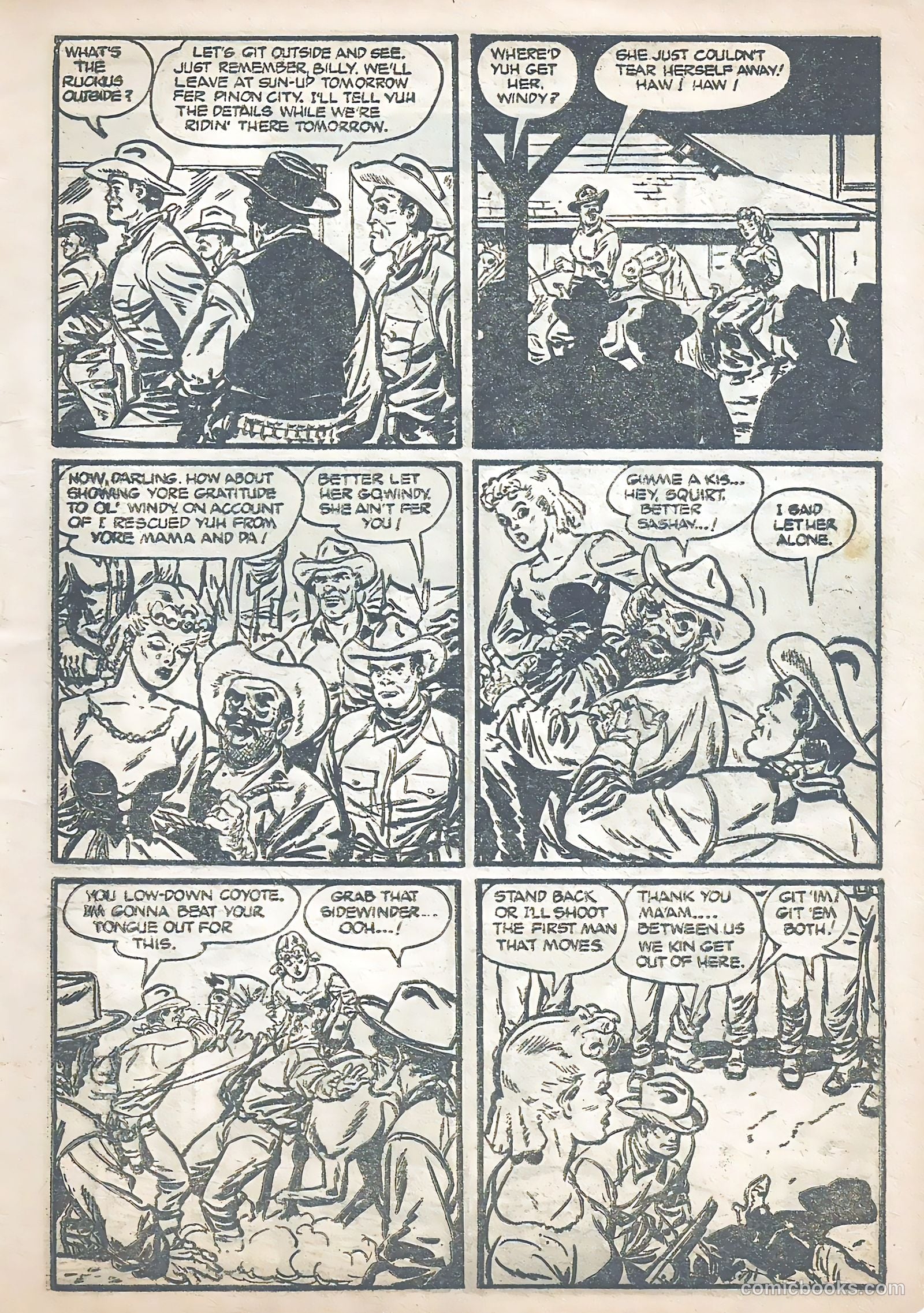 Billy the Kid Adventure Magazine #14 — page 17 of 36