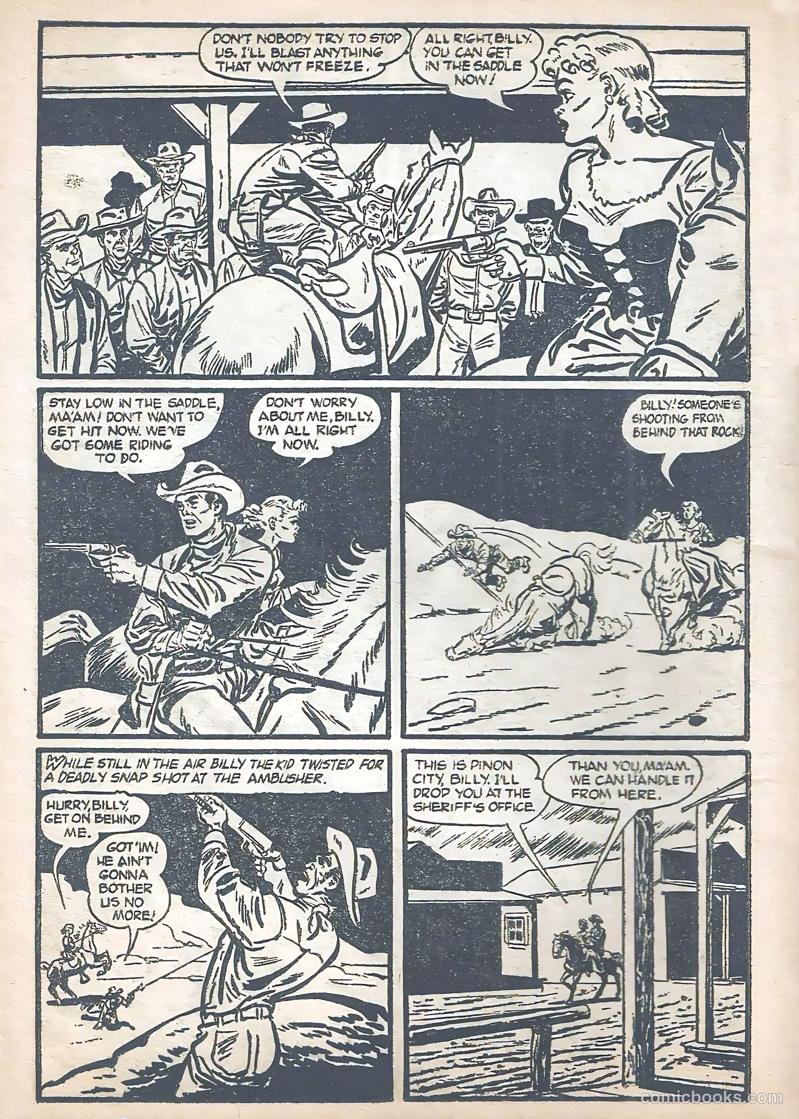Billy the Kid Adventure Magazine #14 — page 18 of 36