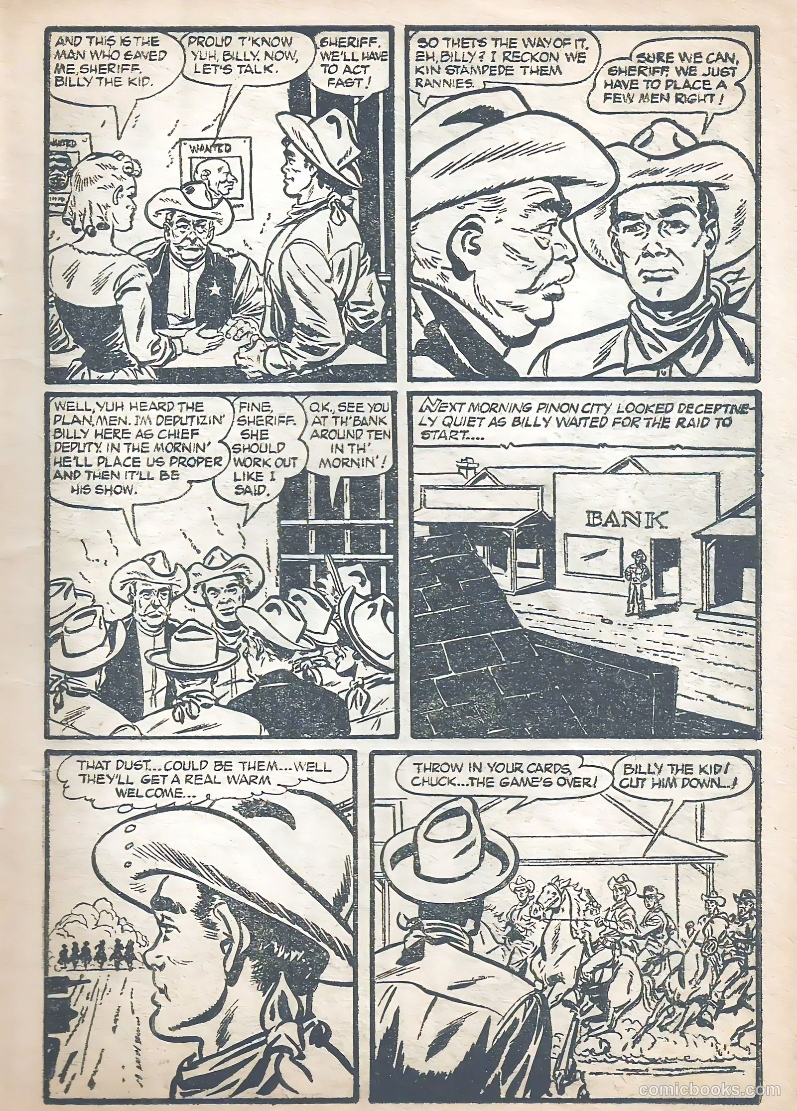 Billy the Kid Adventure Magazine #14 — page 19 of 36
