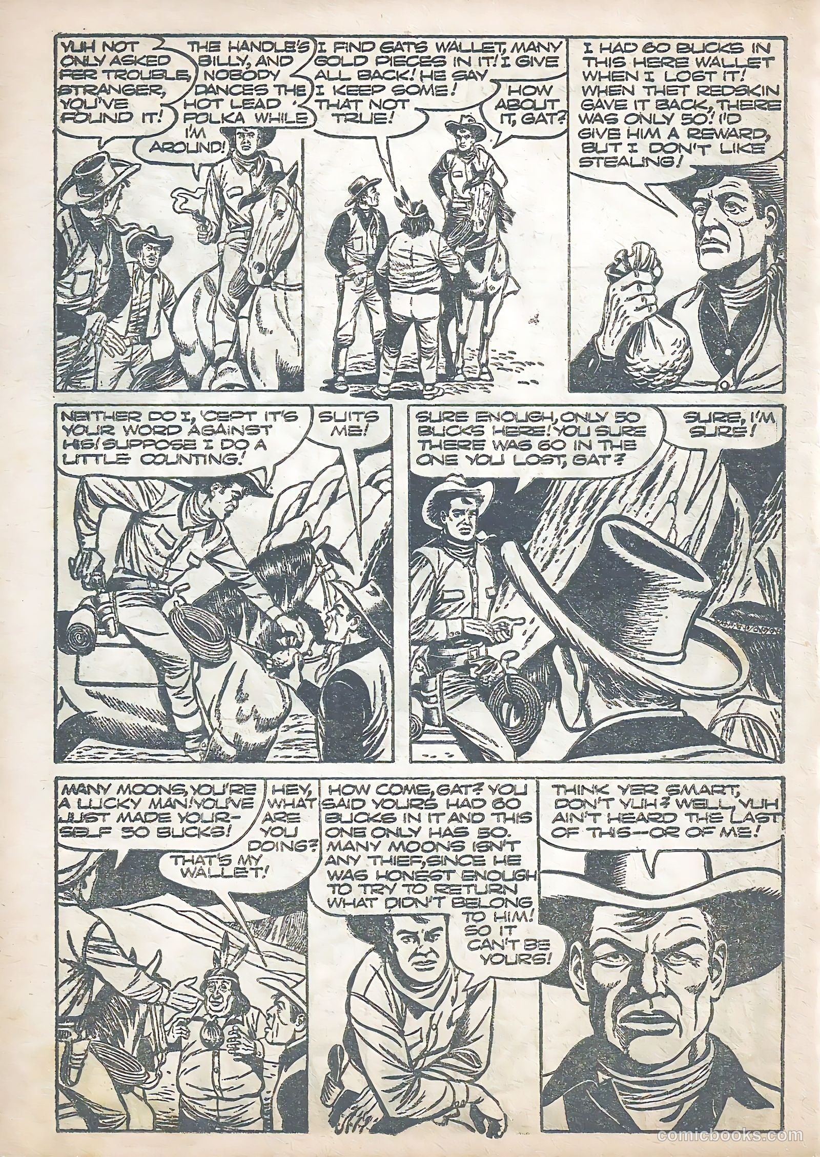 Billy the Kid Adventure Magazine #14 — page 22 of 36