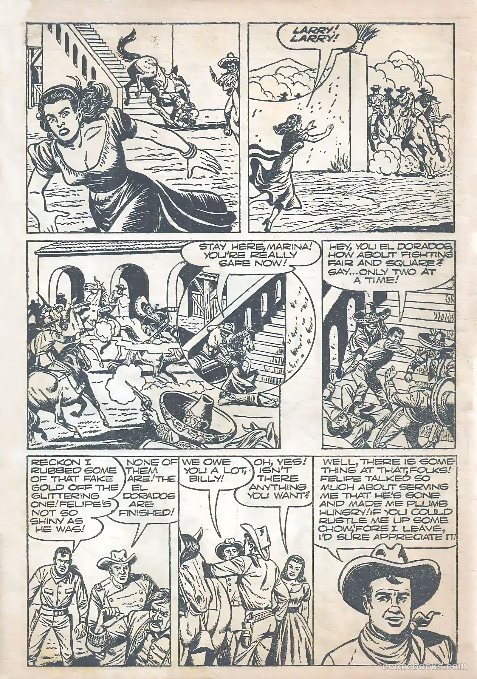 Billy the Kid Adventure Magazine #14 — page 34 of 36