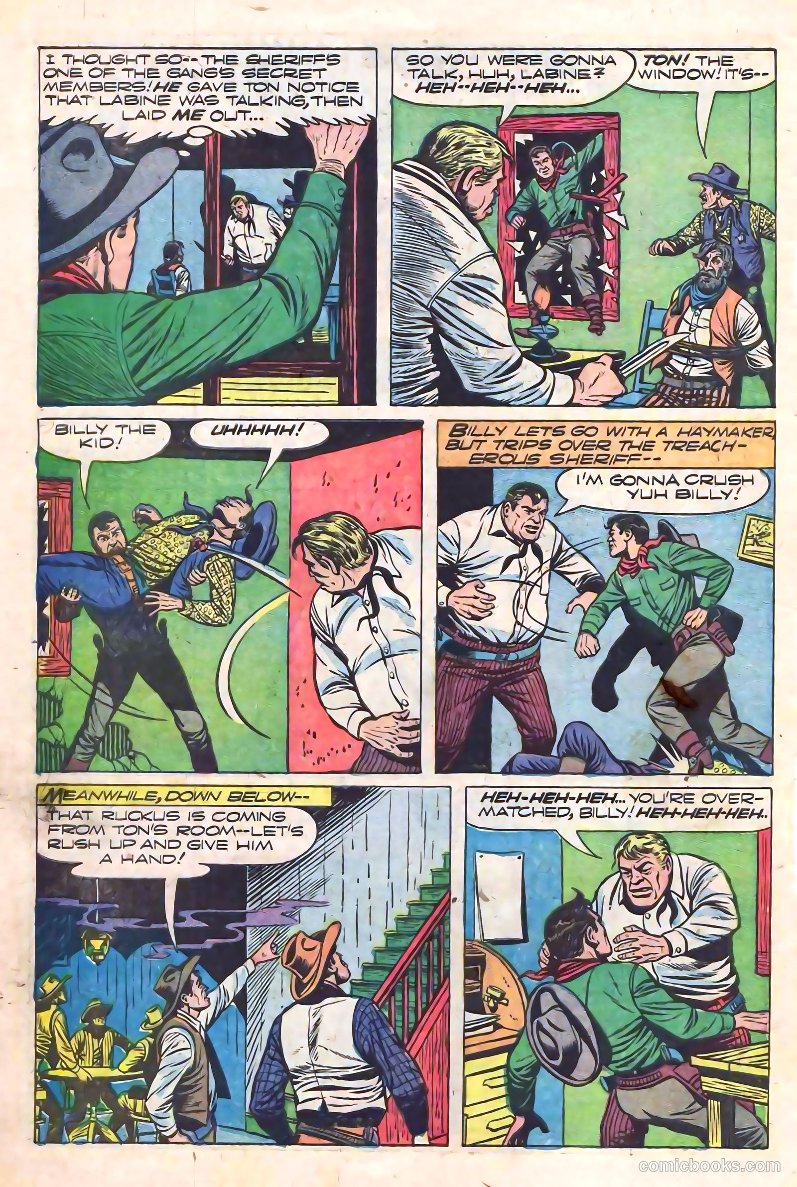 Billy the Kid Adventure Magazine #15 (1953) — page 10 of 36