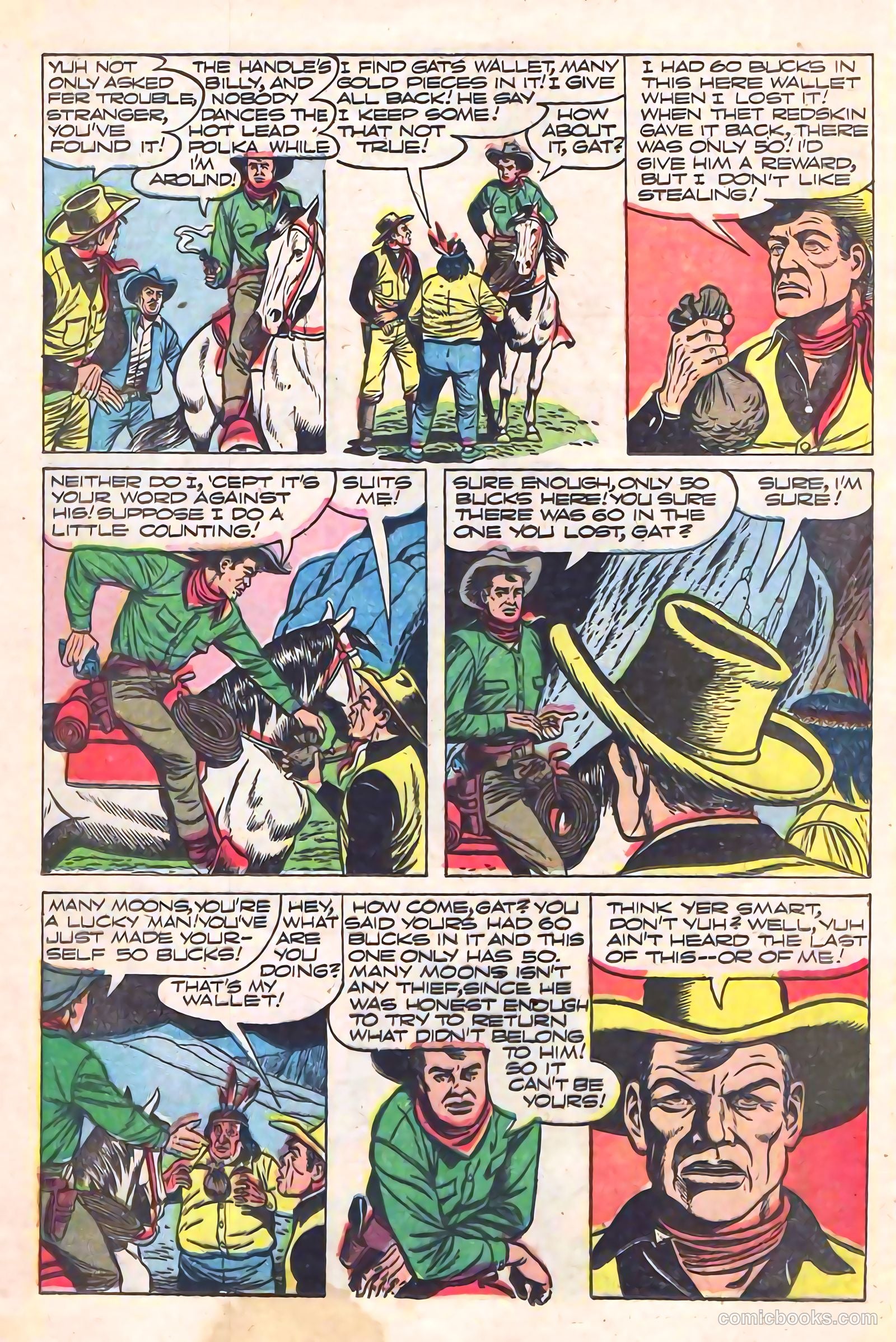 Billy the Kid Adventure Magazine #15 (1953) — page 14 of 36