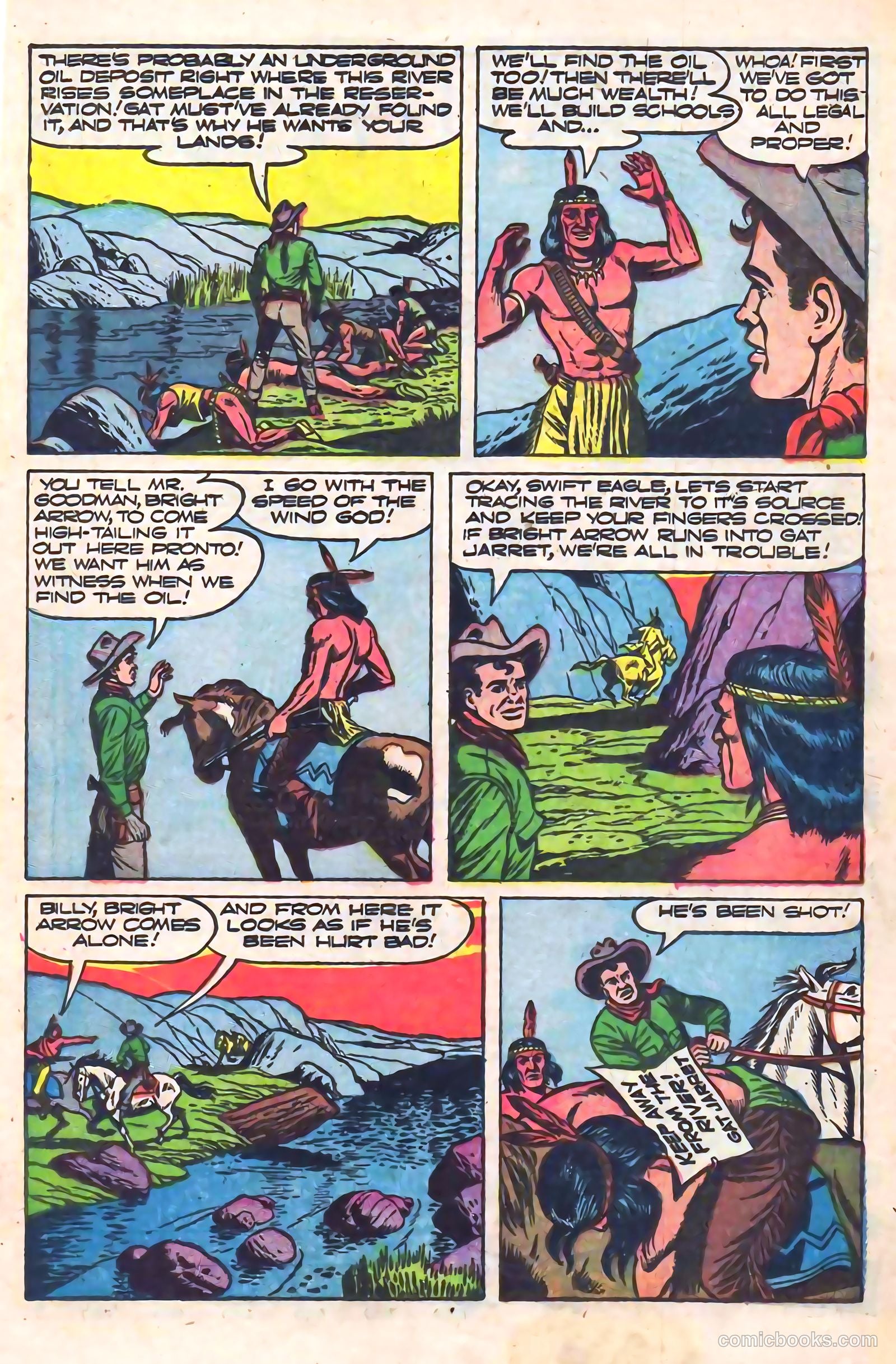 Billy the Kid Adventure Magazine #15 (1953) — page 17 of 36