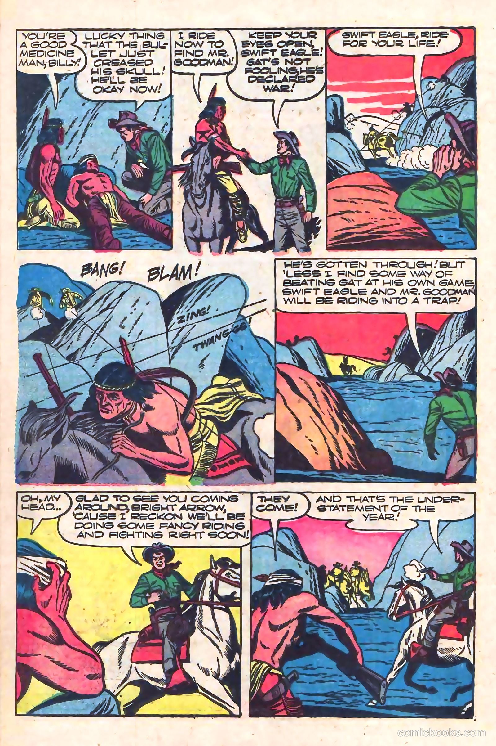 Billy the Kid Adventure Magazine #15 (1953) — page 20 of 36