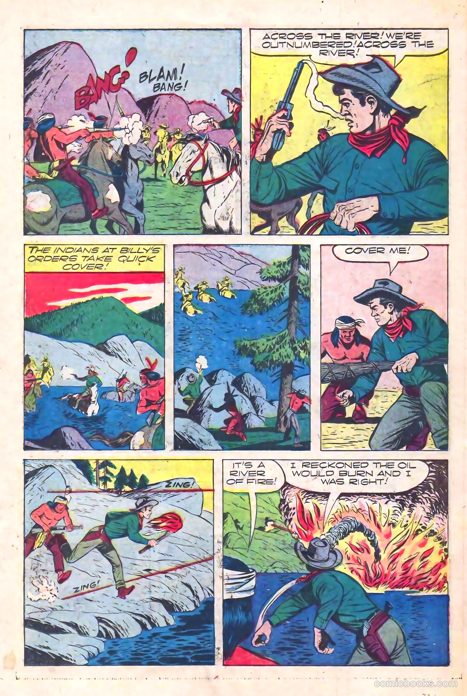 Billy the Kid Adventure Magazine #15 (1953) — page 21 of 36
