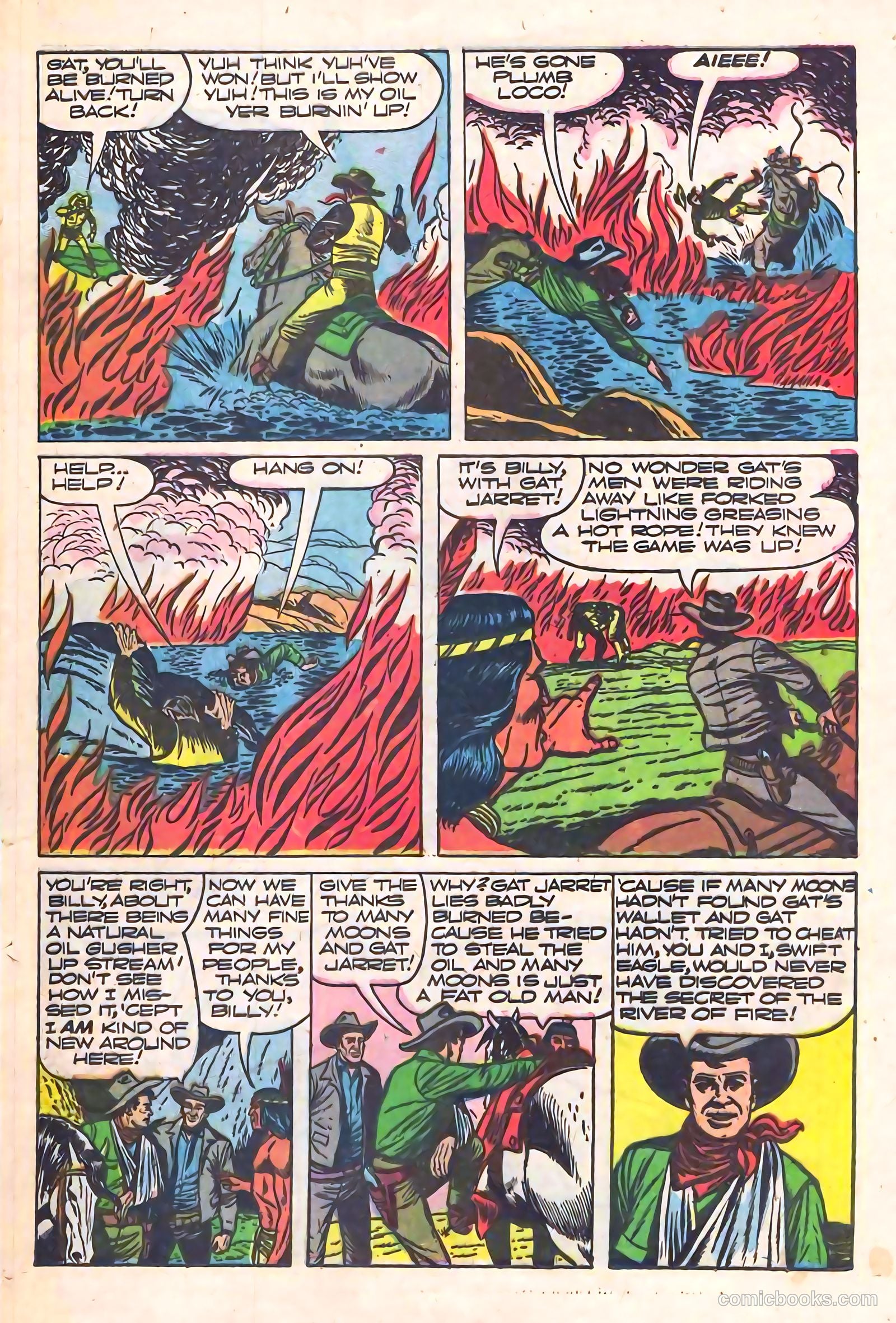 Billy the Kid Adventure Magazine #15 (1953) — page 22 of 36