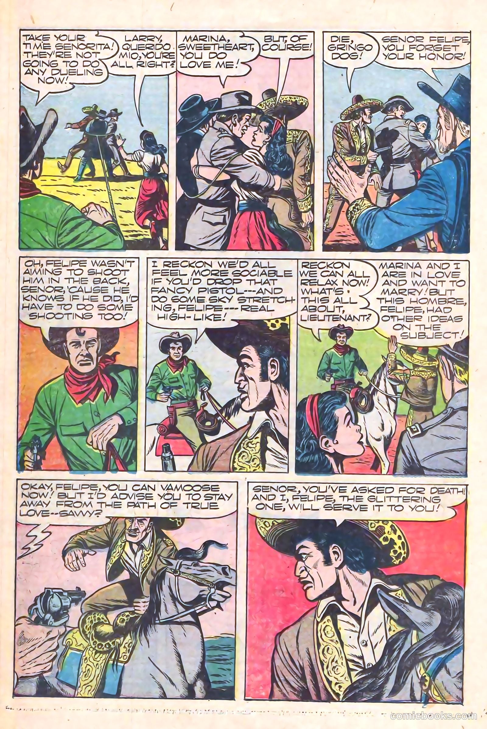 Billy the Kid Adventure Magazine #15 (1953) — page 24 of 36