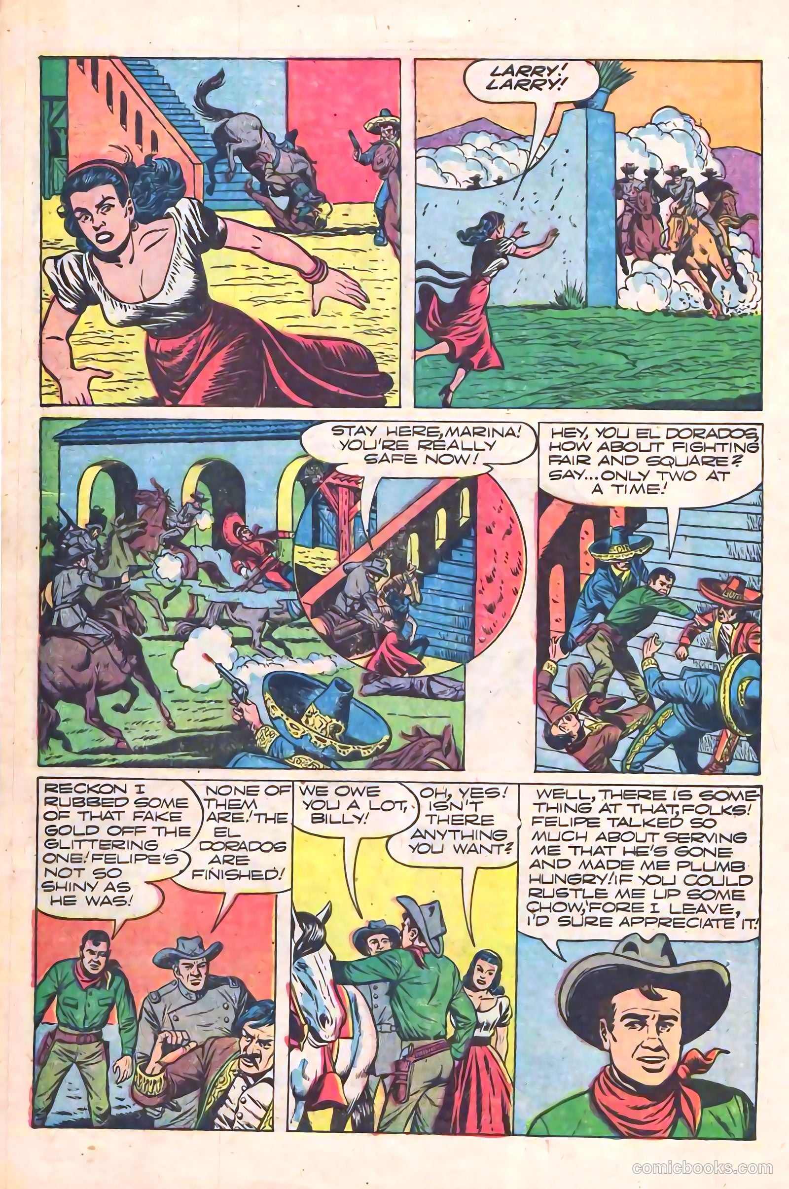 Billy the Kid Adventure Magazine #15 (1953) — page 28 of 36