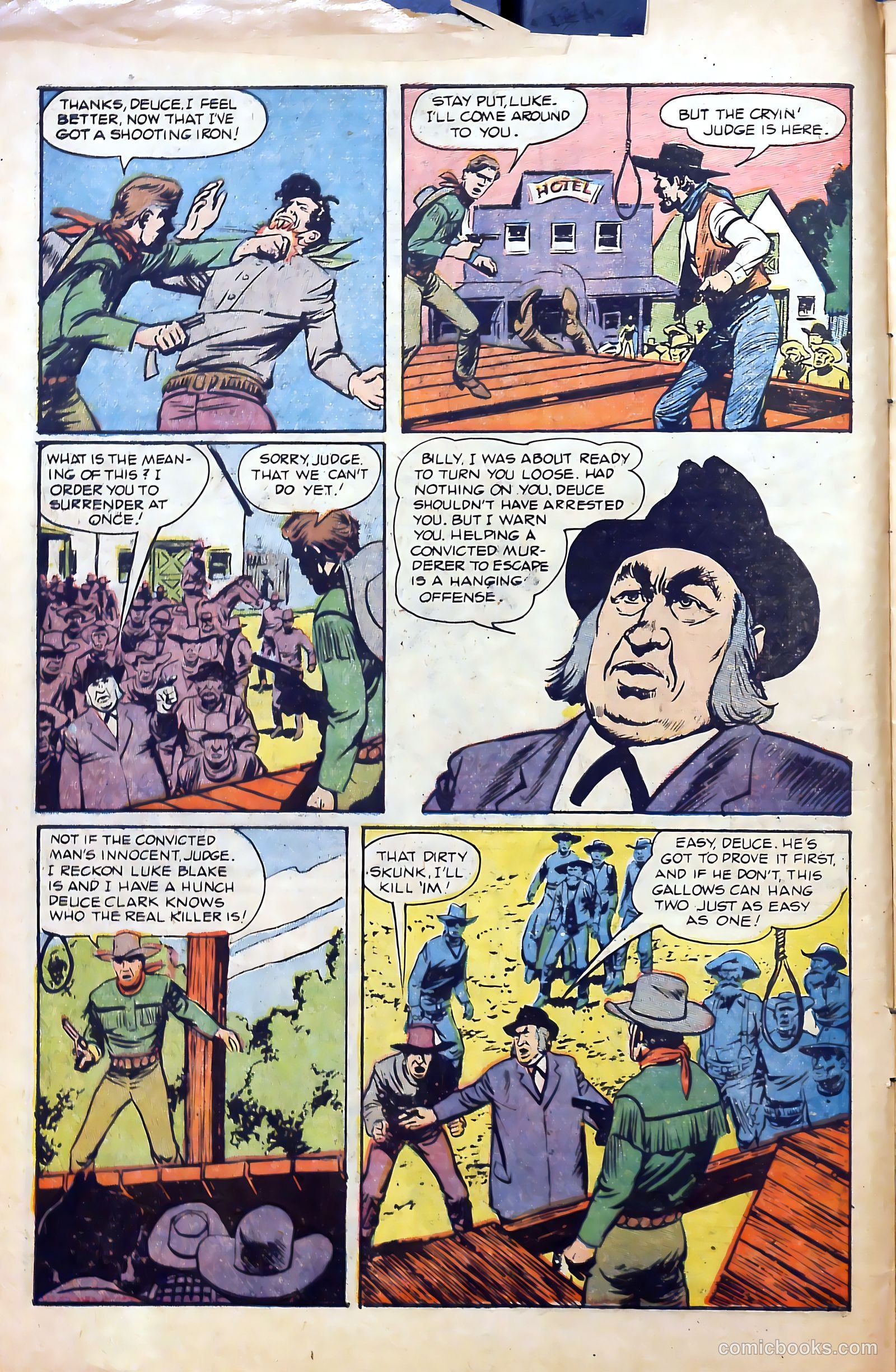 Billy the Kid Adventure Magazine #17 (1953) — page 8 of 36
