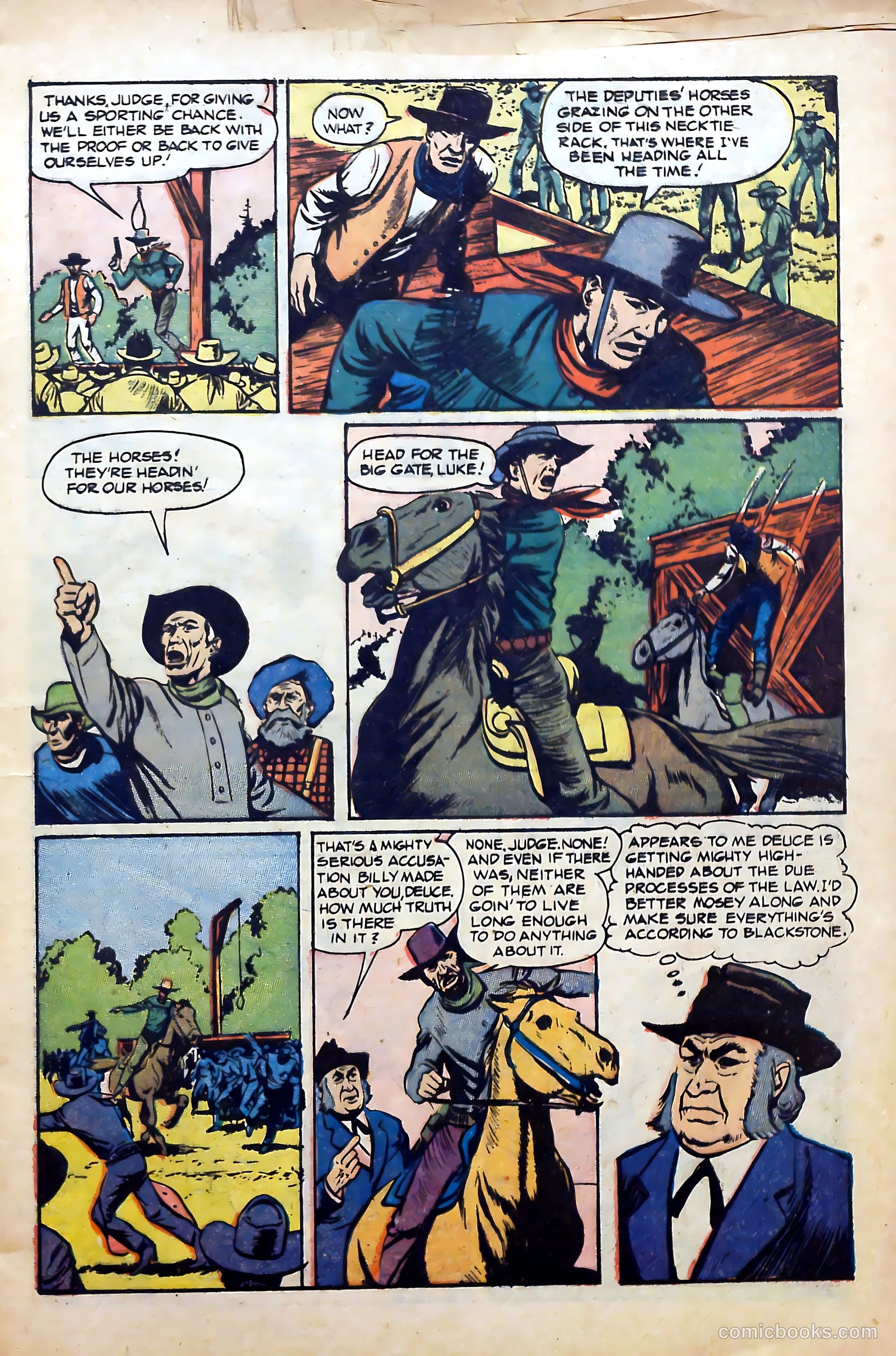 Billy the Kid Adventure Magazine #17 (1953) — page 9 of 36