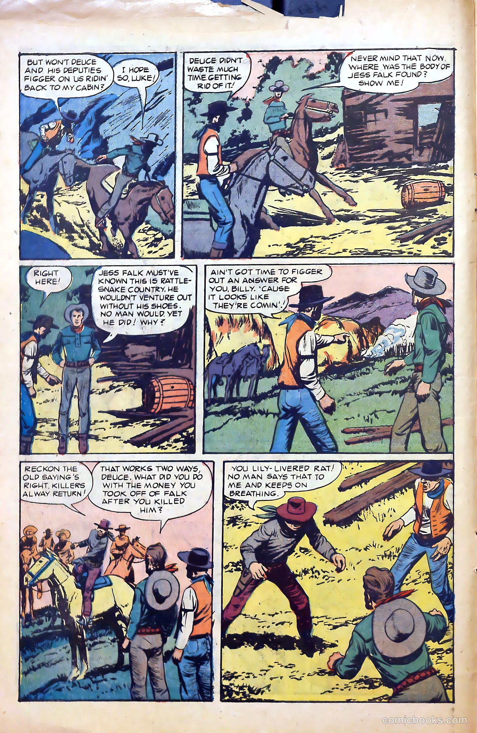 Billy the Kid Adventure Magazine #17 (1953) — page 10 of 36