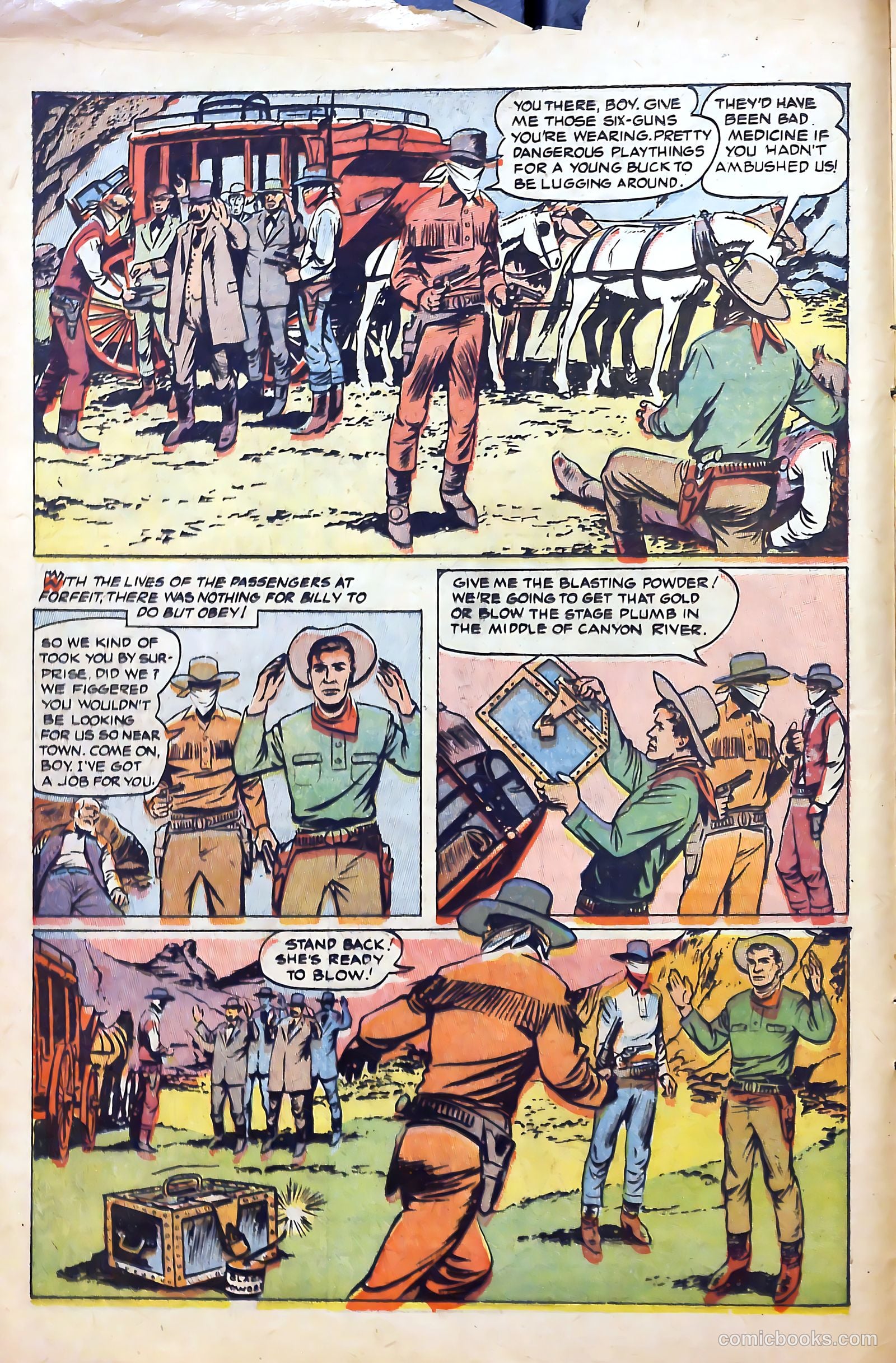 Billy the Kid Adventure Magazine #17 (1953) — page 14 of 36