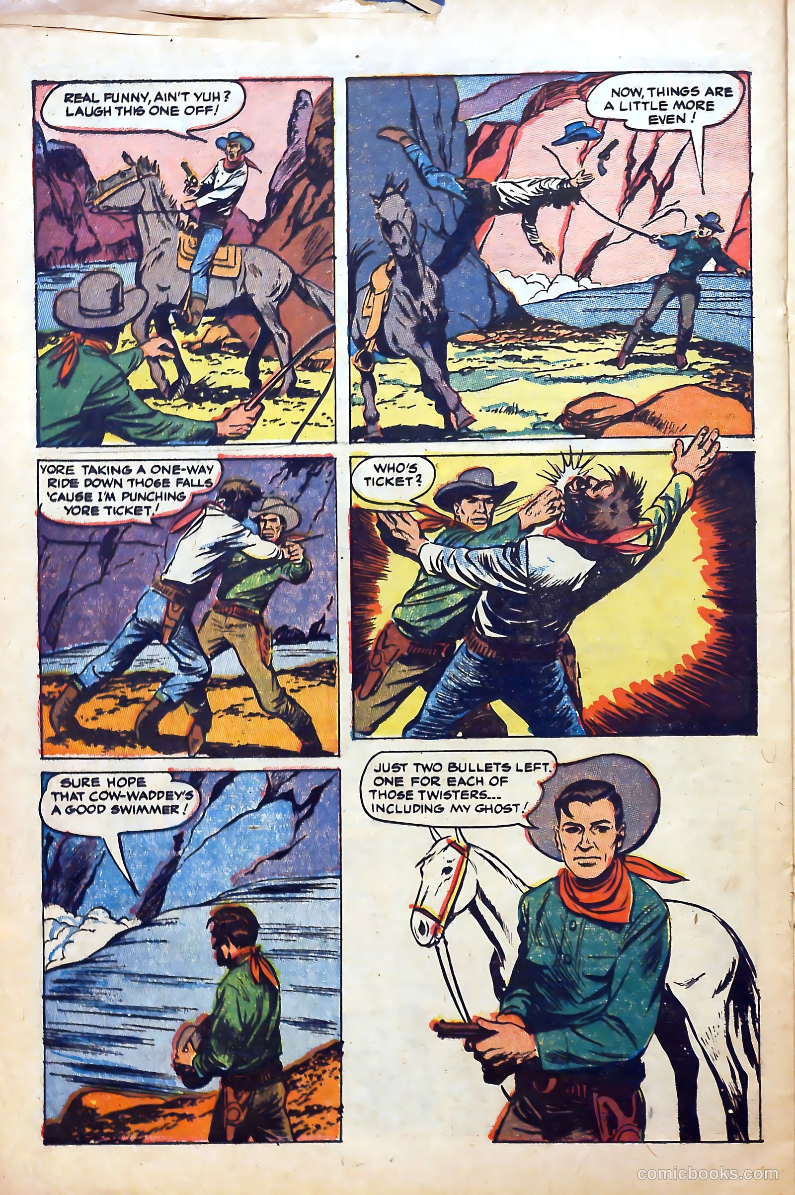 Billy the Kid Adventure Magazine #17 (1953) — page 20 of 36