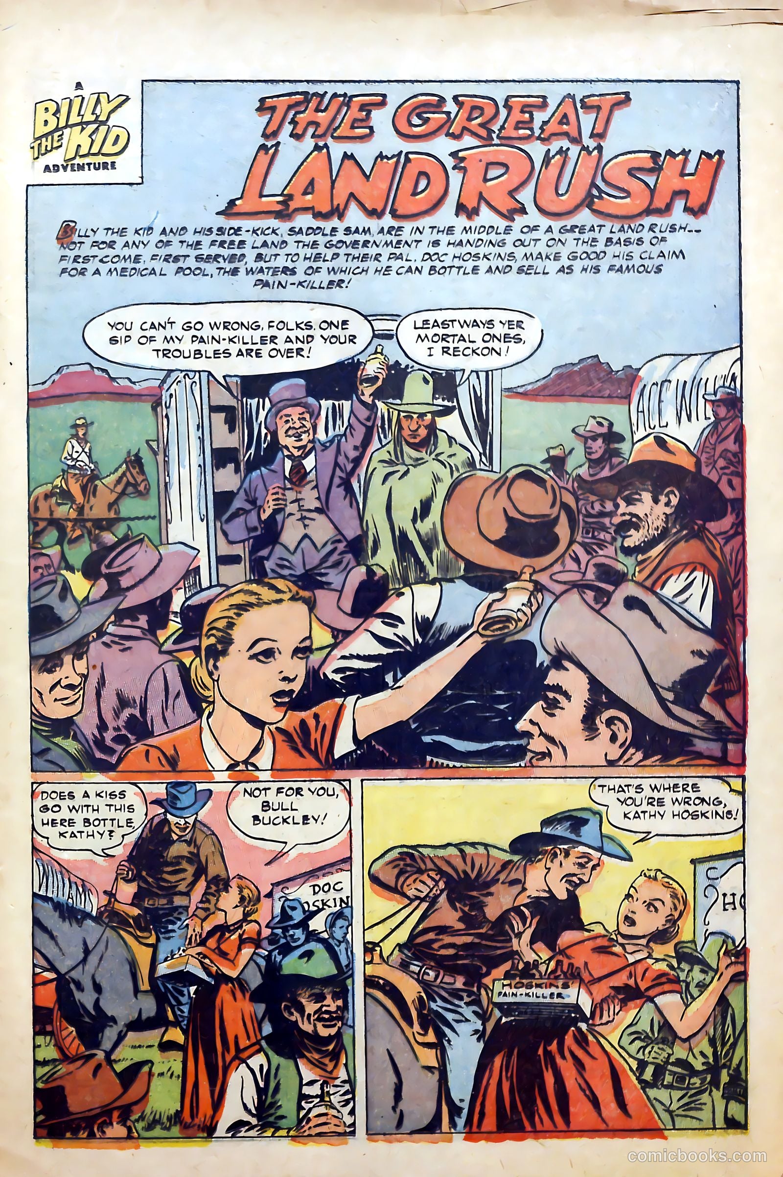Billy the Kid Adventure Magazine #17 (1953) — page 23 of 36