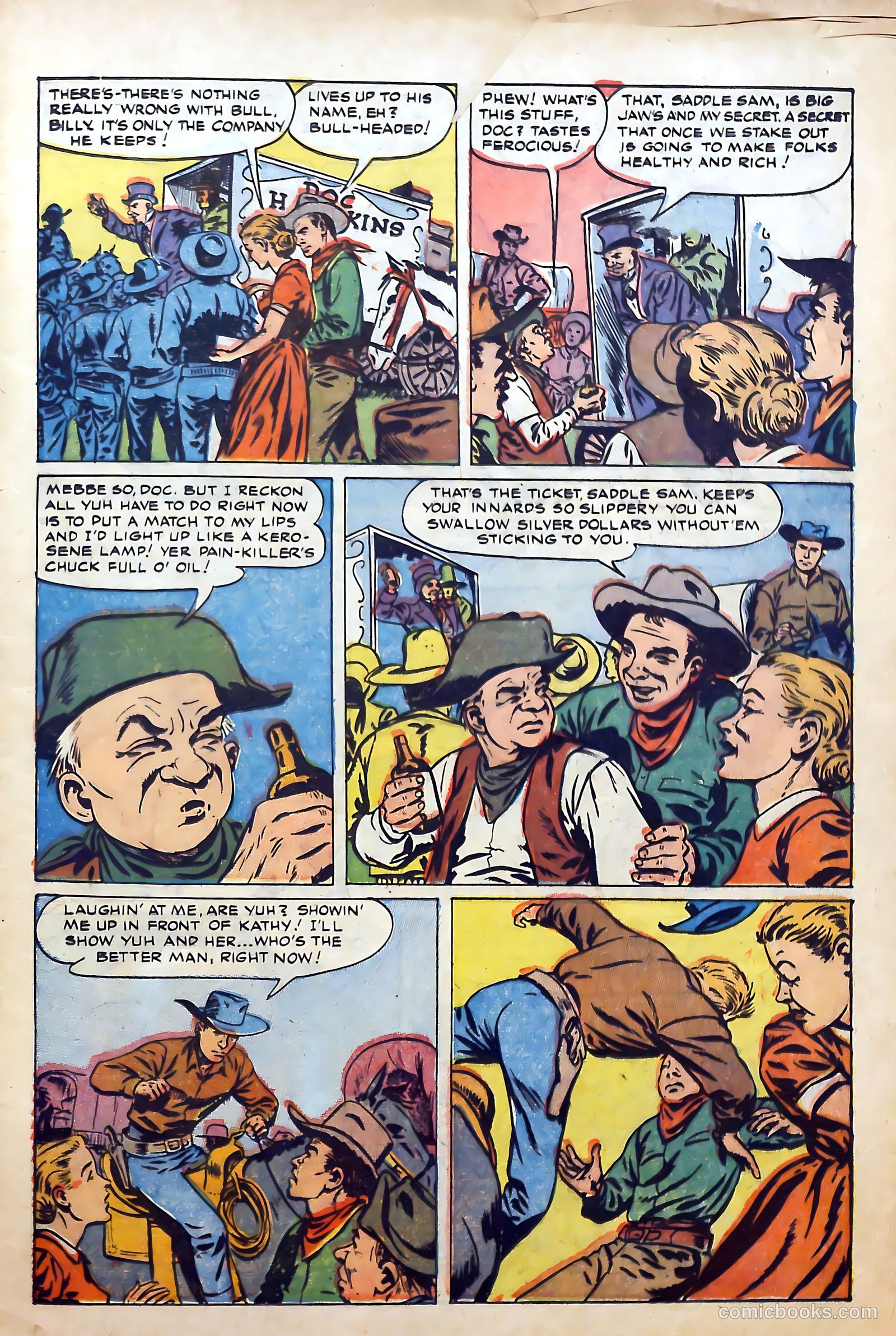 Billy the Kid Adventure Magazine #17 (1953) — page 25 of 36