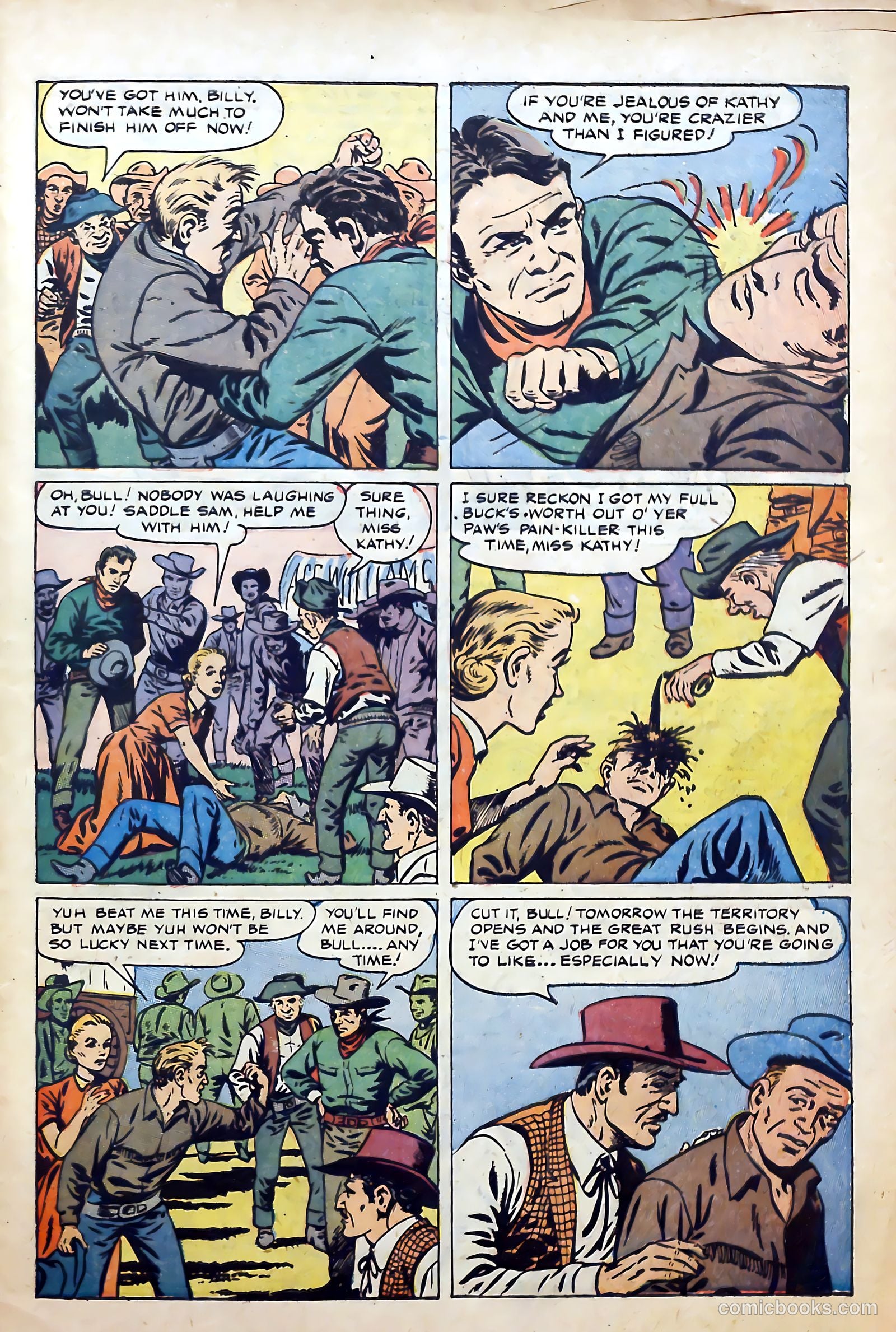 Billy the Kid Adventure Magazine #17 (1953) — page 27 of 36
