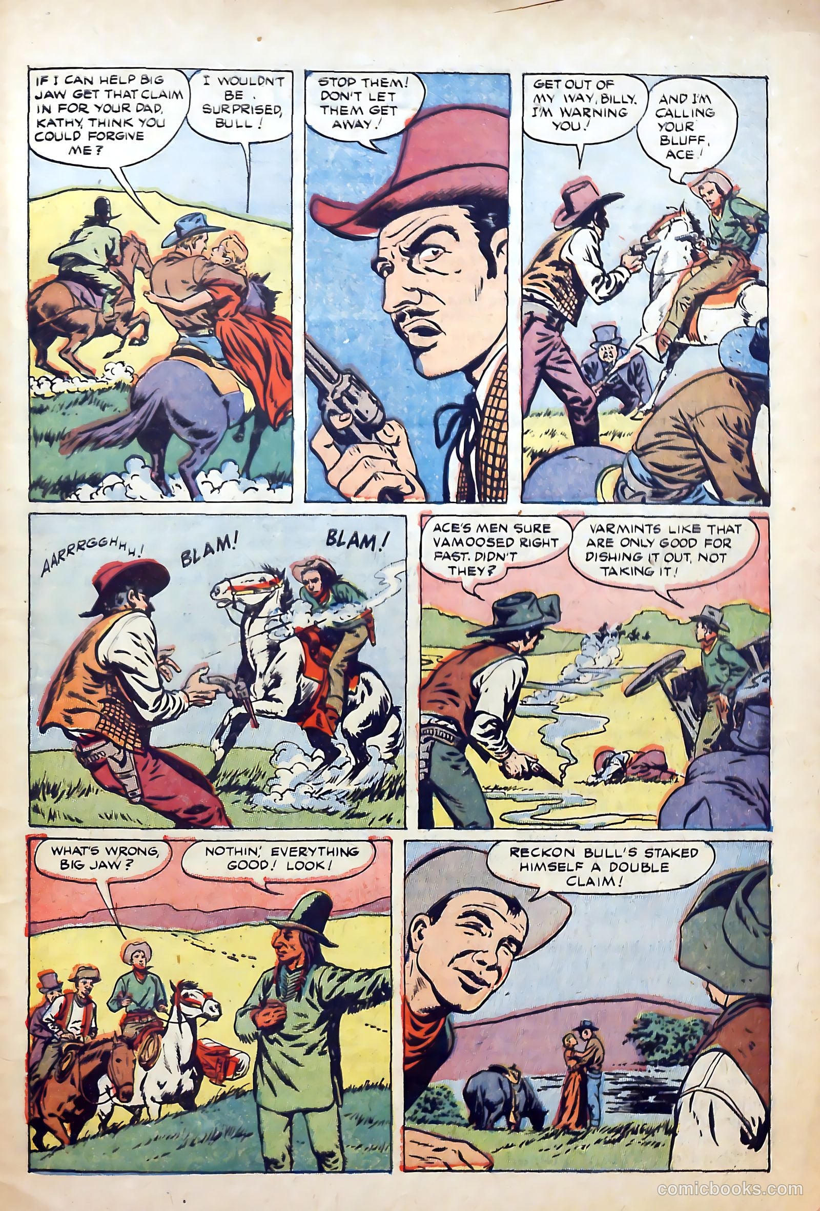 Billy the Kid Adventure Magazine #17 (1953) — page 31 of 36