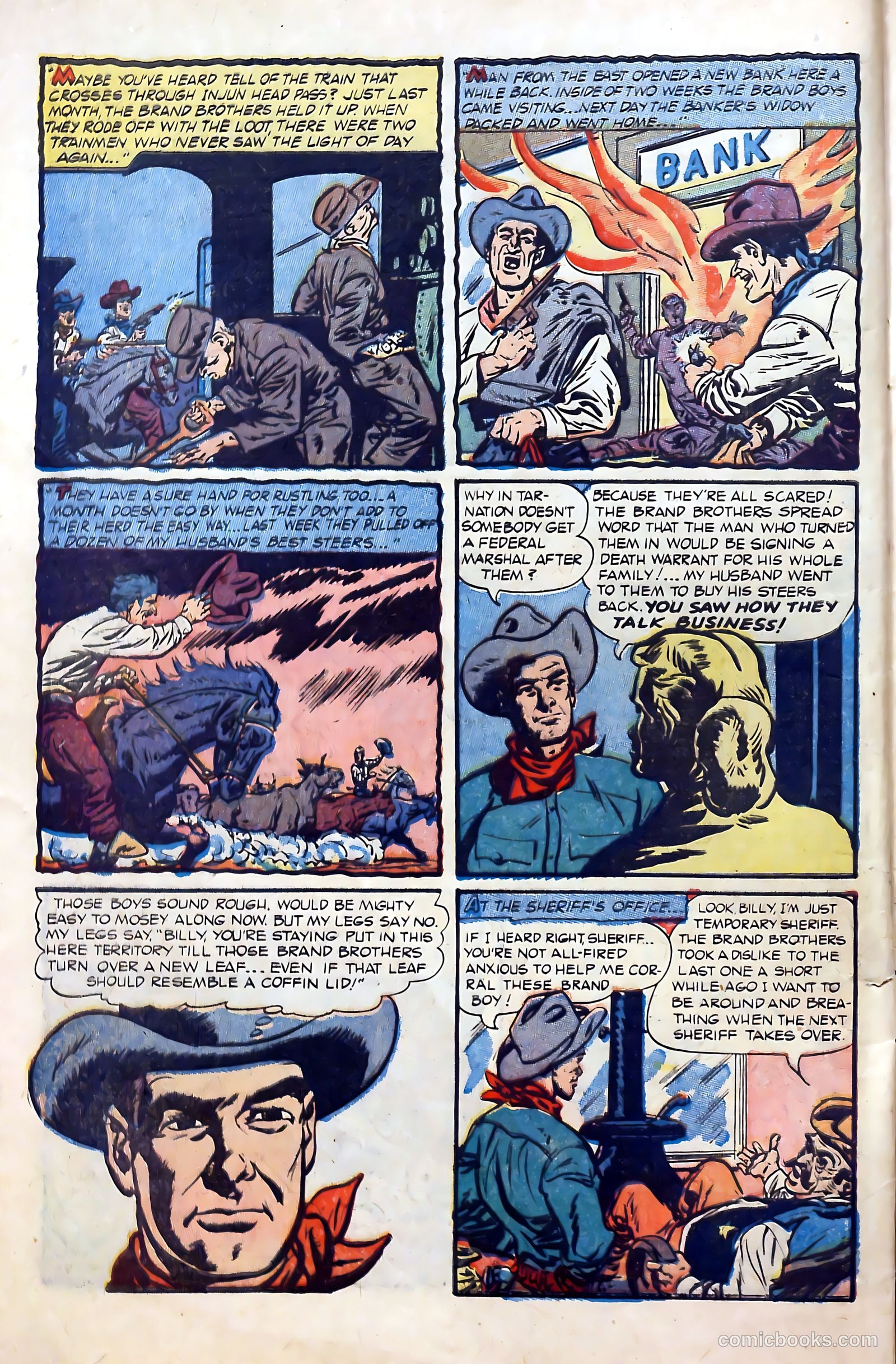 Billy the Kid Adventure Magazine #18 (1953) — page 6 of 36
