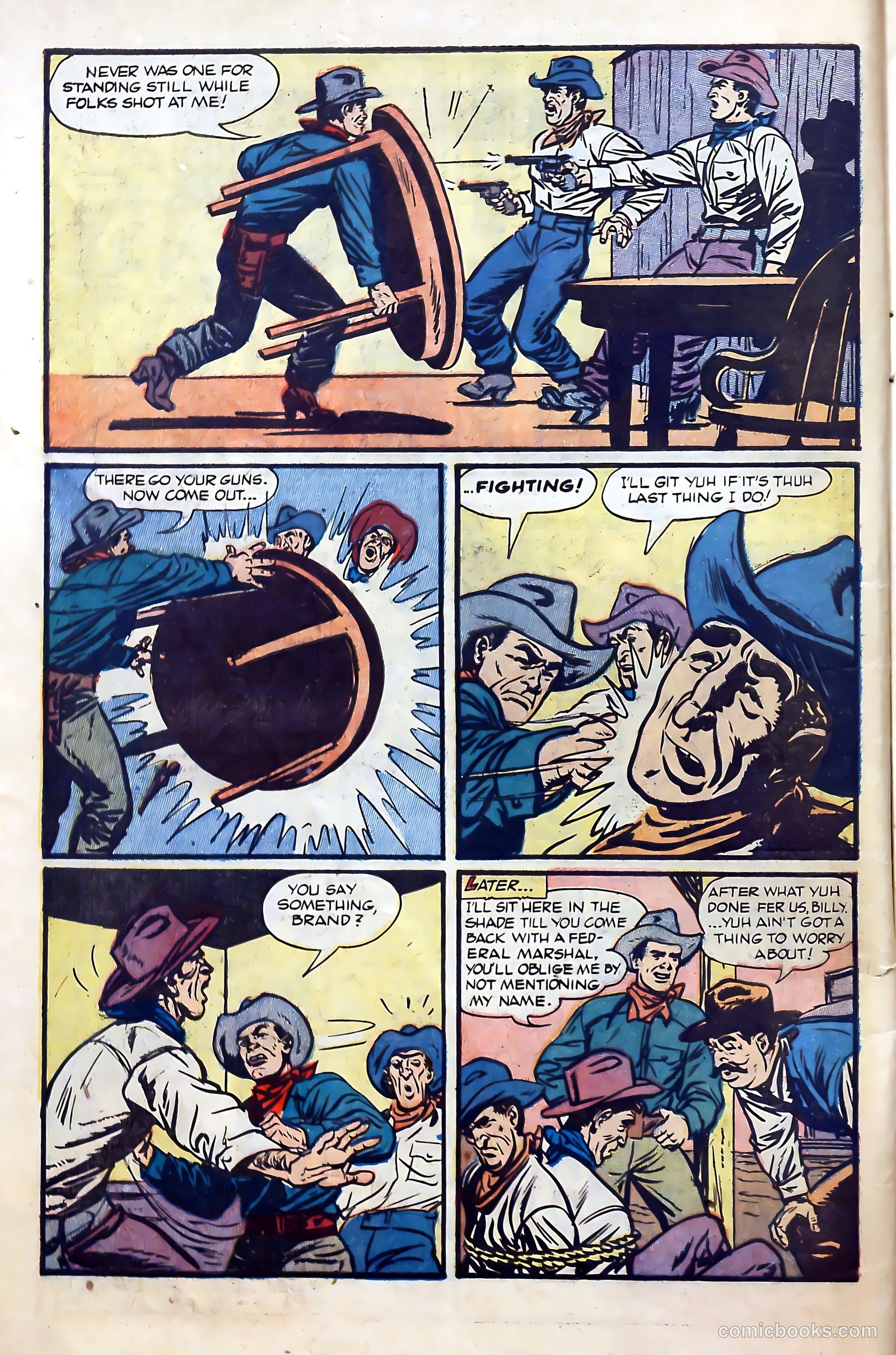 Billy the Kid Adventure Magazine #18 (1953) — page 10 of 36