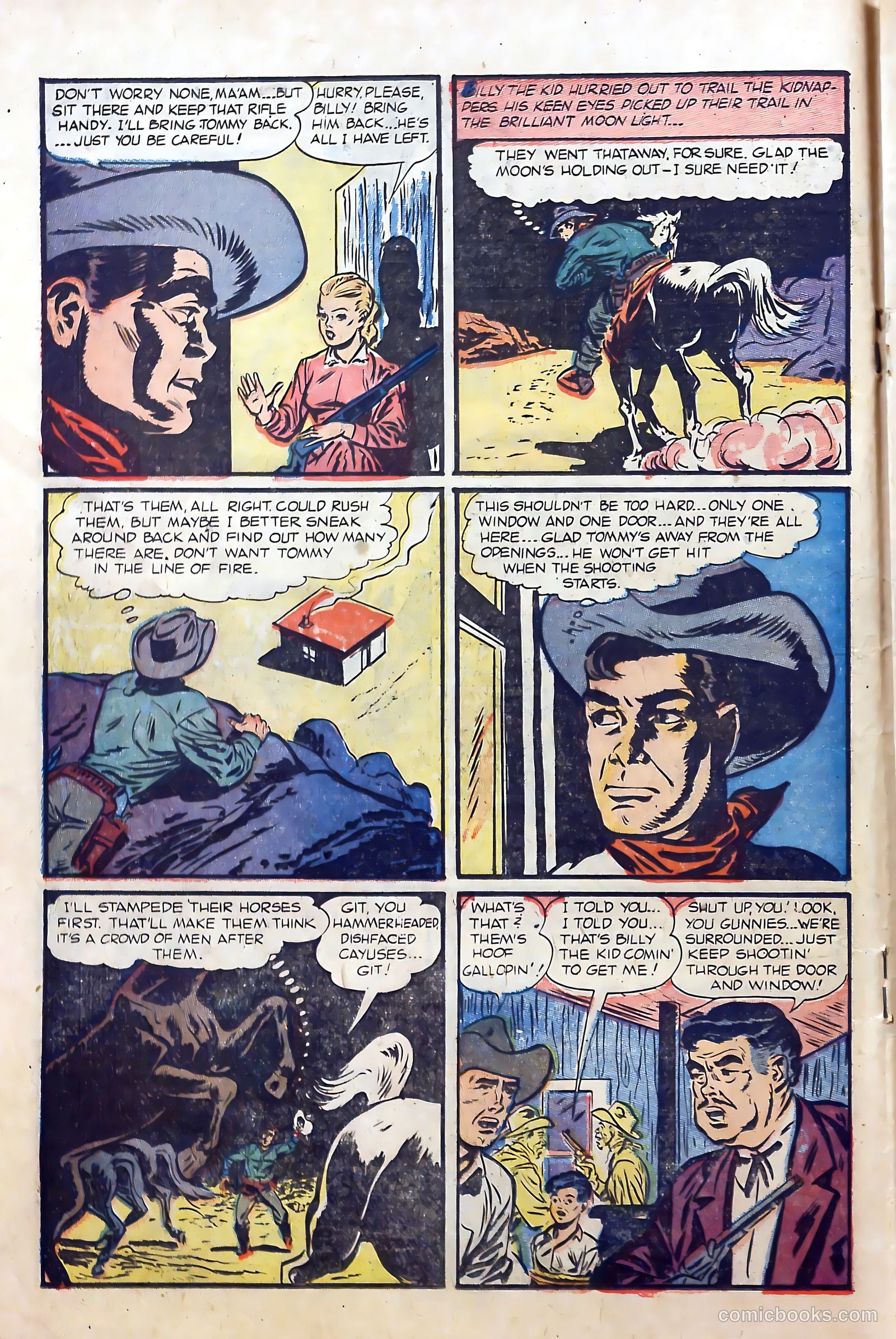 Billy the Kid Adventure Magazine #18 (1953) — page 16 of 36