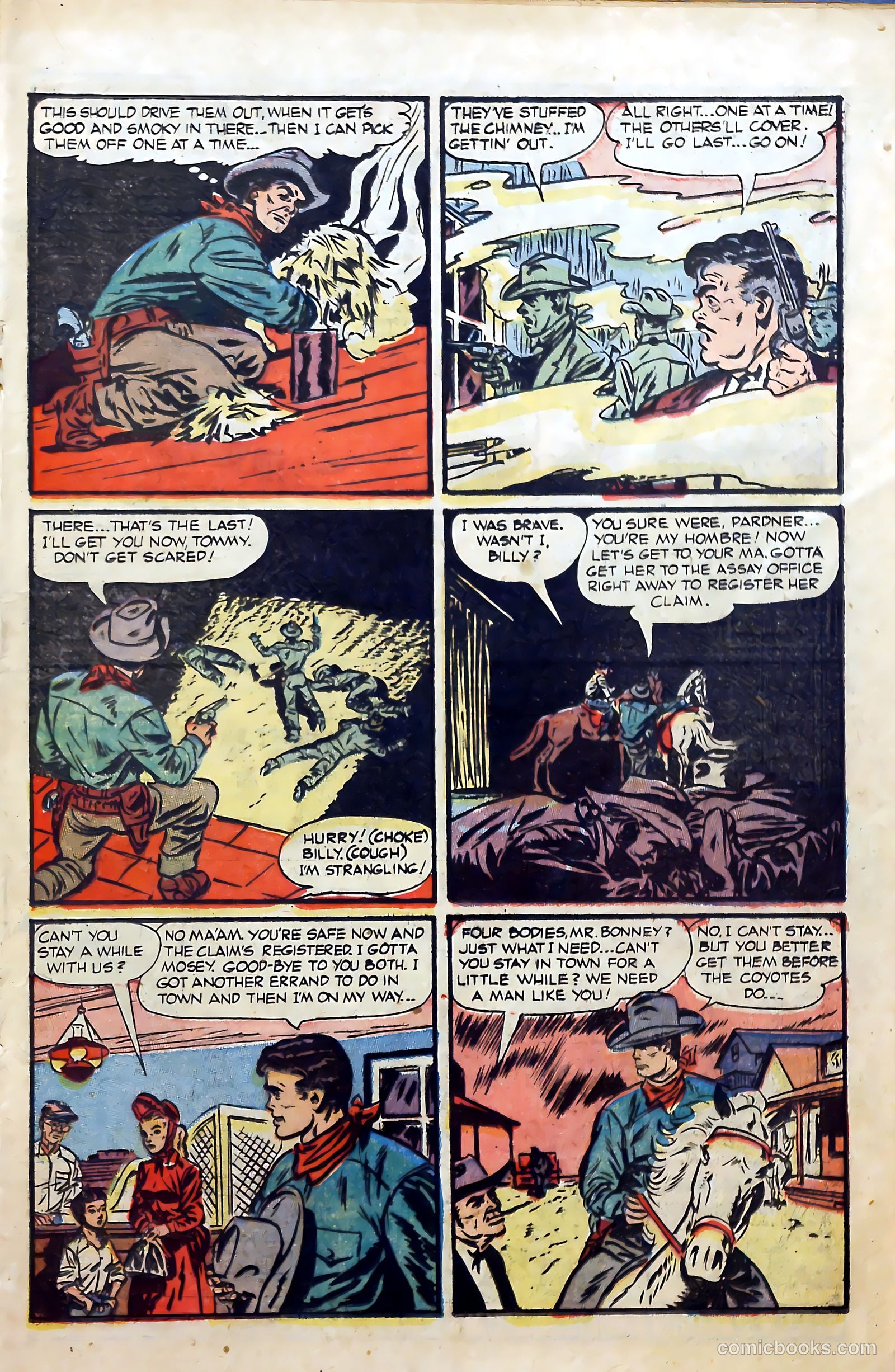 Billy the Kid Adventure Magazine #18 (1953) — page 17 of 36