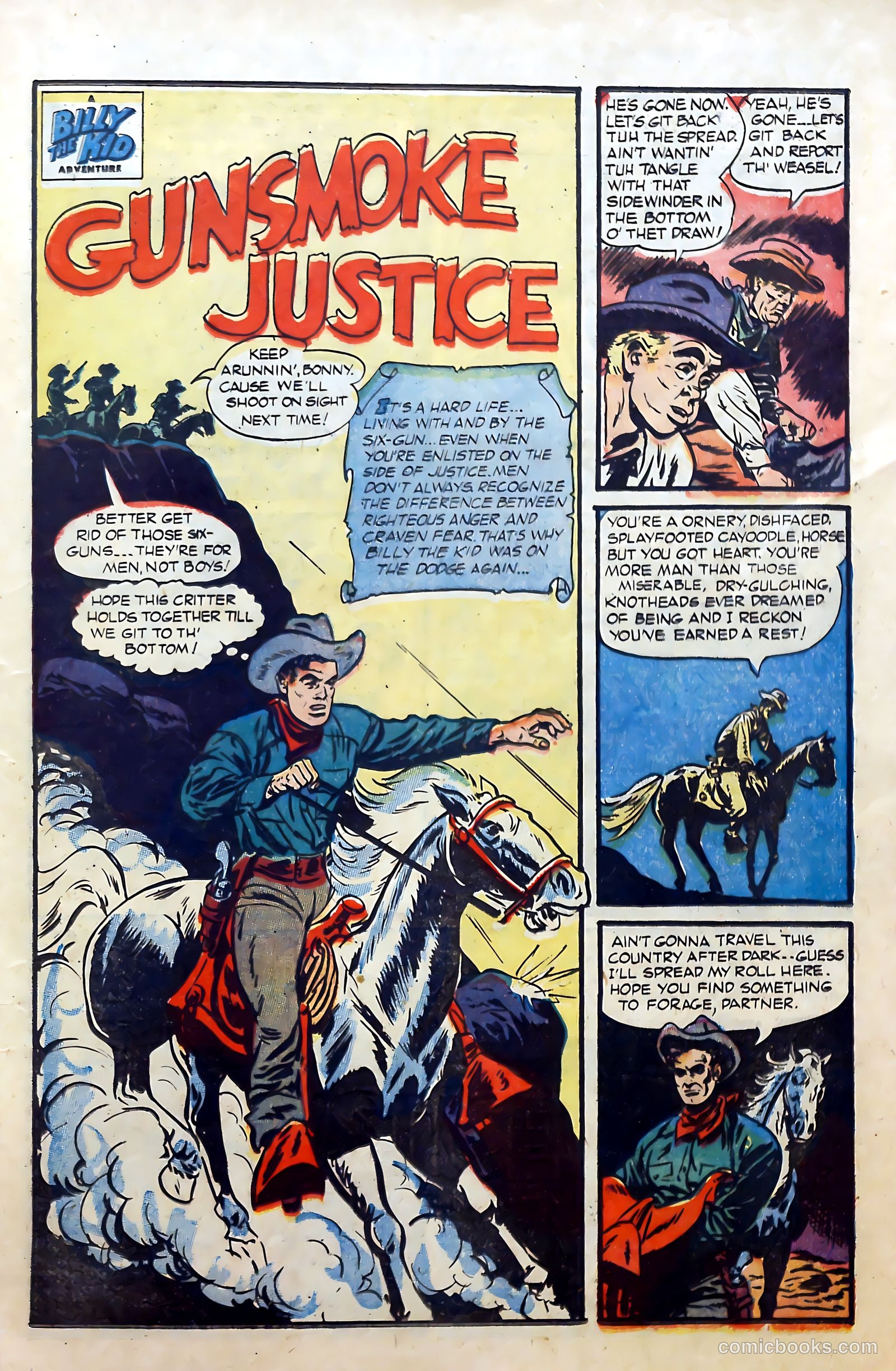 Billy the Kid Adventure Magazine #18 (1953) — page 25 of 36