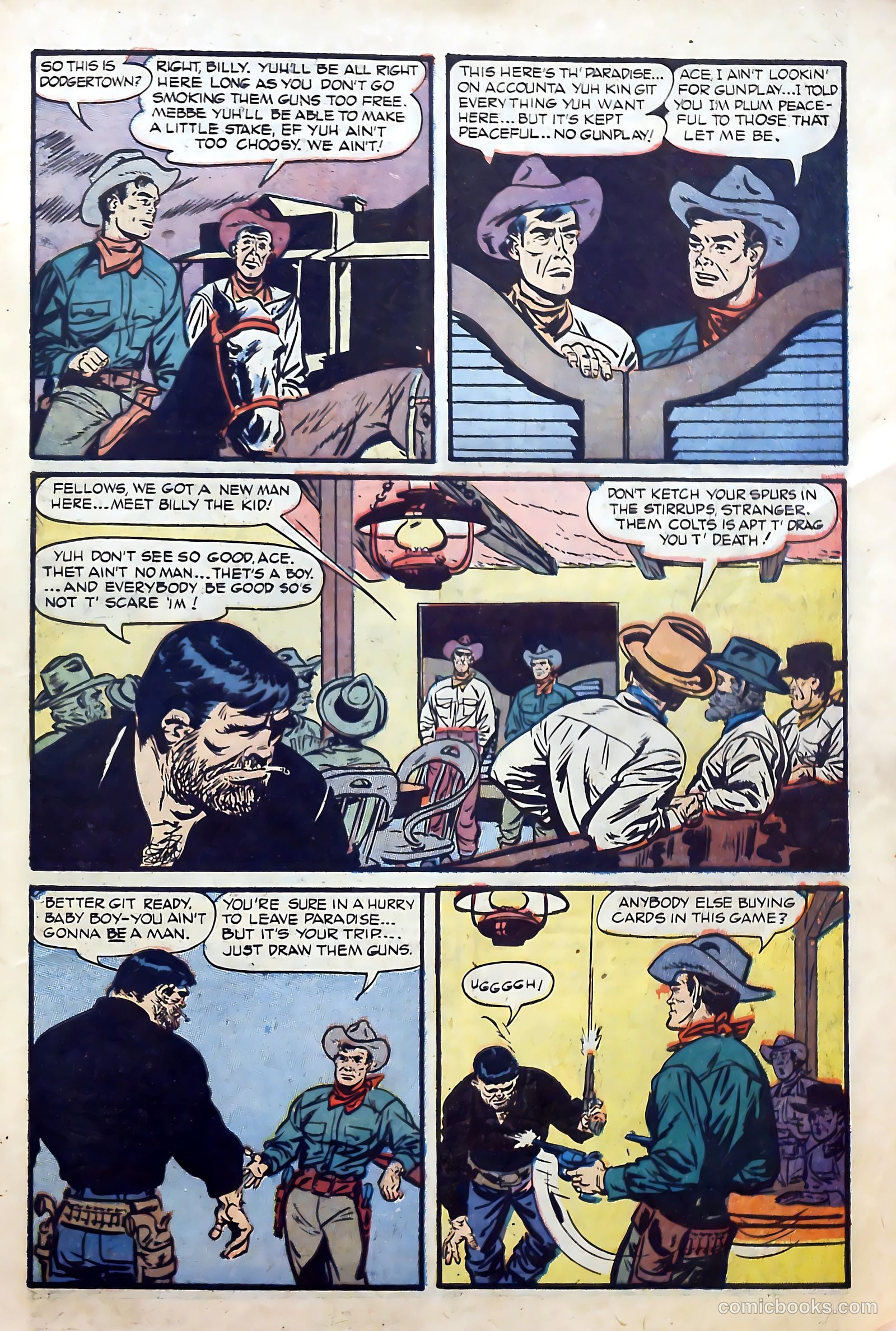 Billy the Kid Adventure Magazine #18 (1953) — page 27 of 36