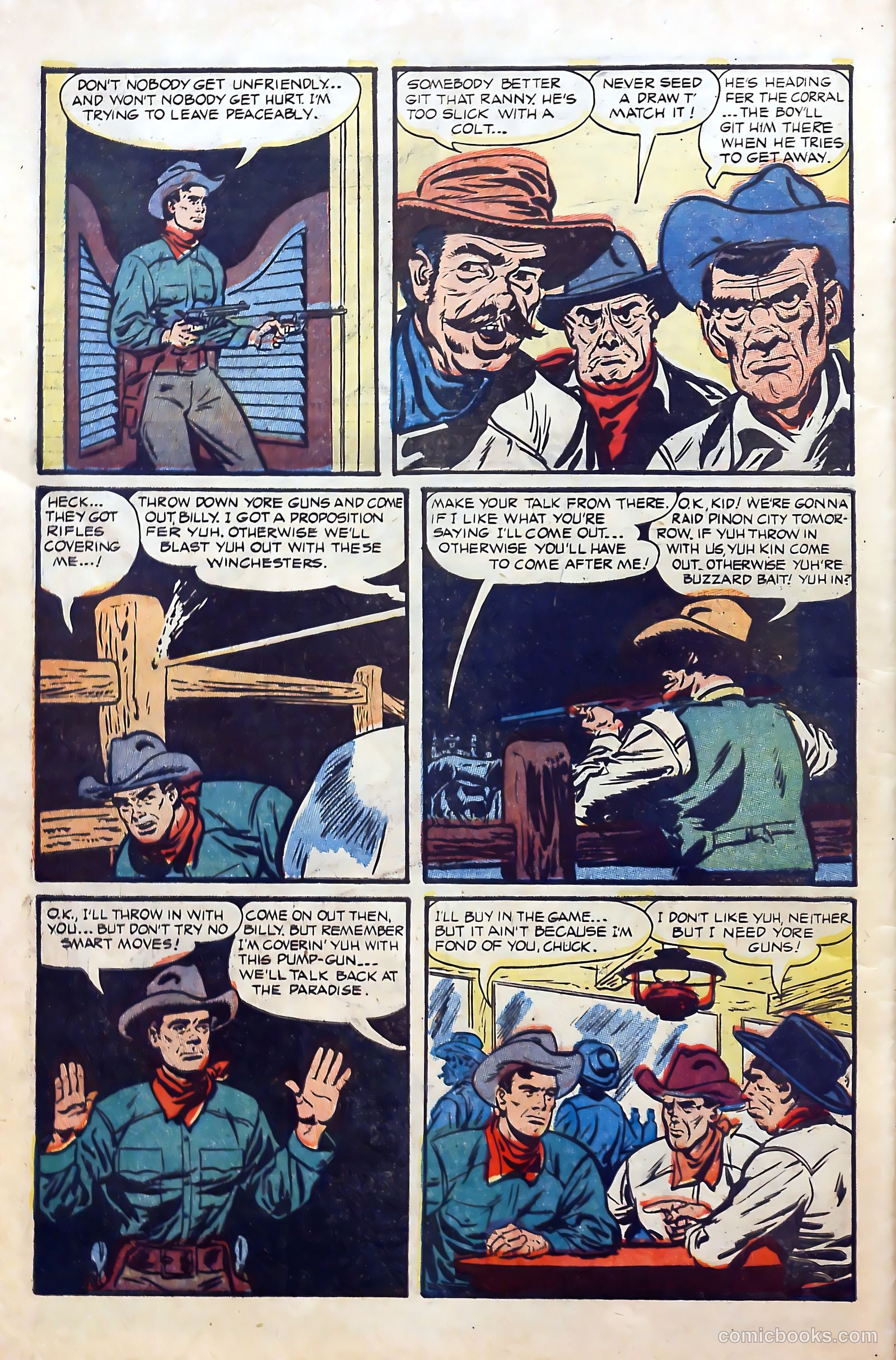 Billy the Kid Adventure Magazine #18 (1953) — page 28 of 36