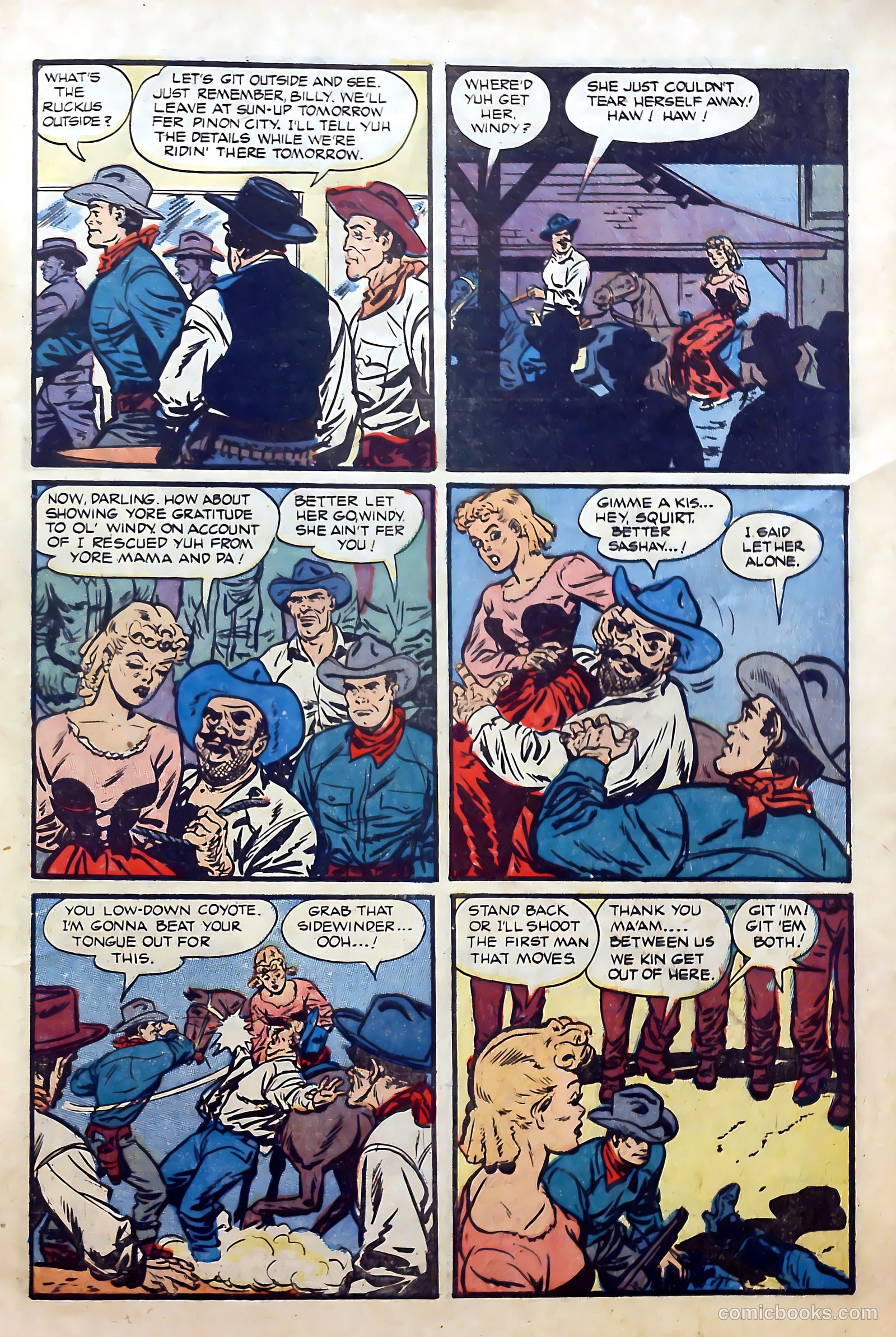 Billy the Kid Adventure Magazine #18 (1953) — page 29 of 36