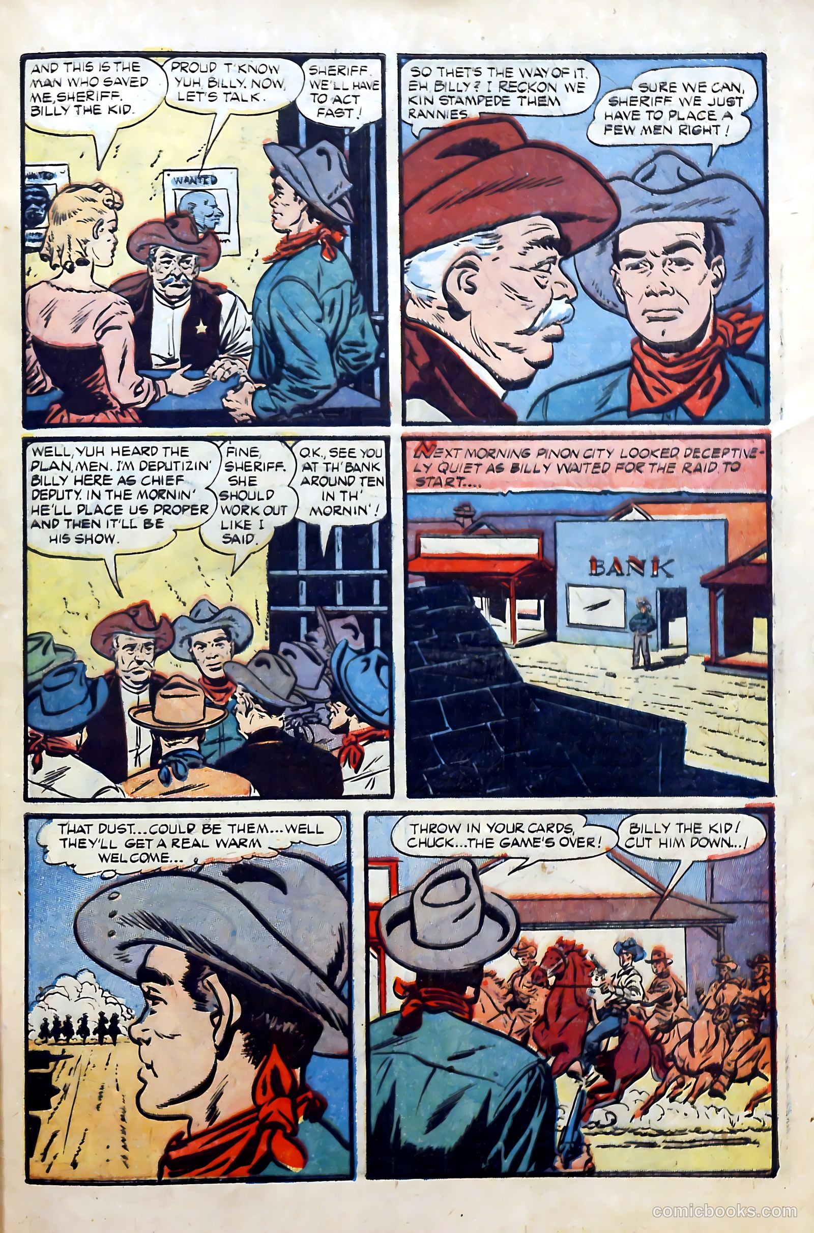 Billy the Kid Adventure Magazine #18 (1953) — page 31 of 36