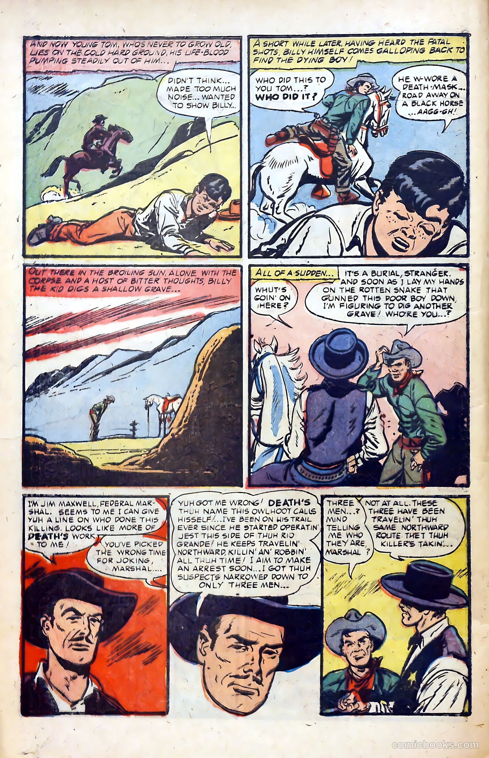Billy the Kid Adventure Magazine #19 (1953) — page 6 of 36