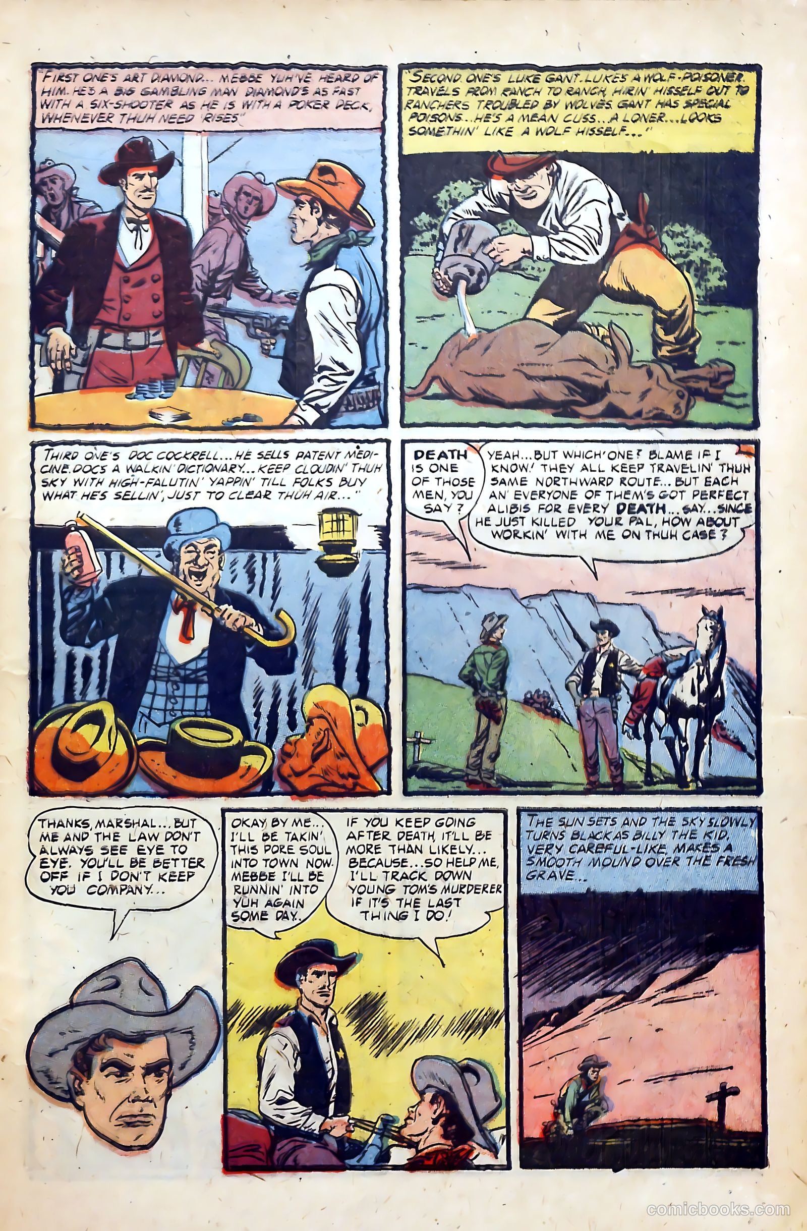 Billy the Kid Adventure Magazine #19 (1953) — page 7 of 36
