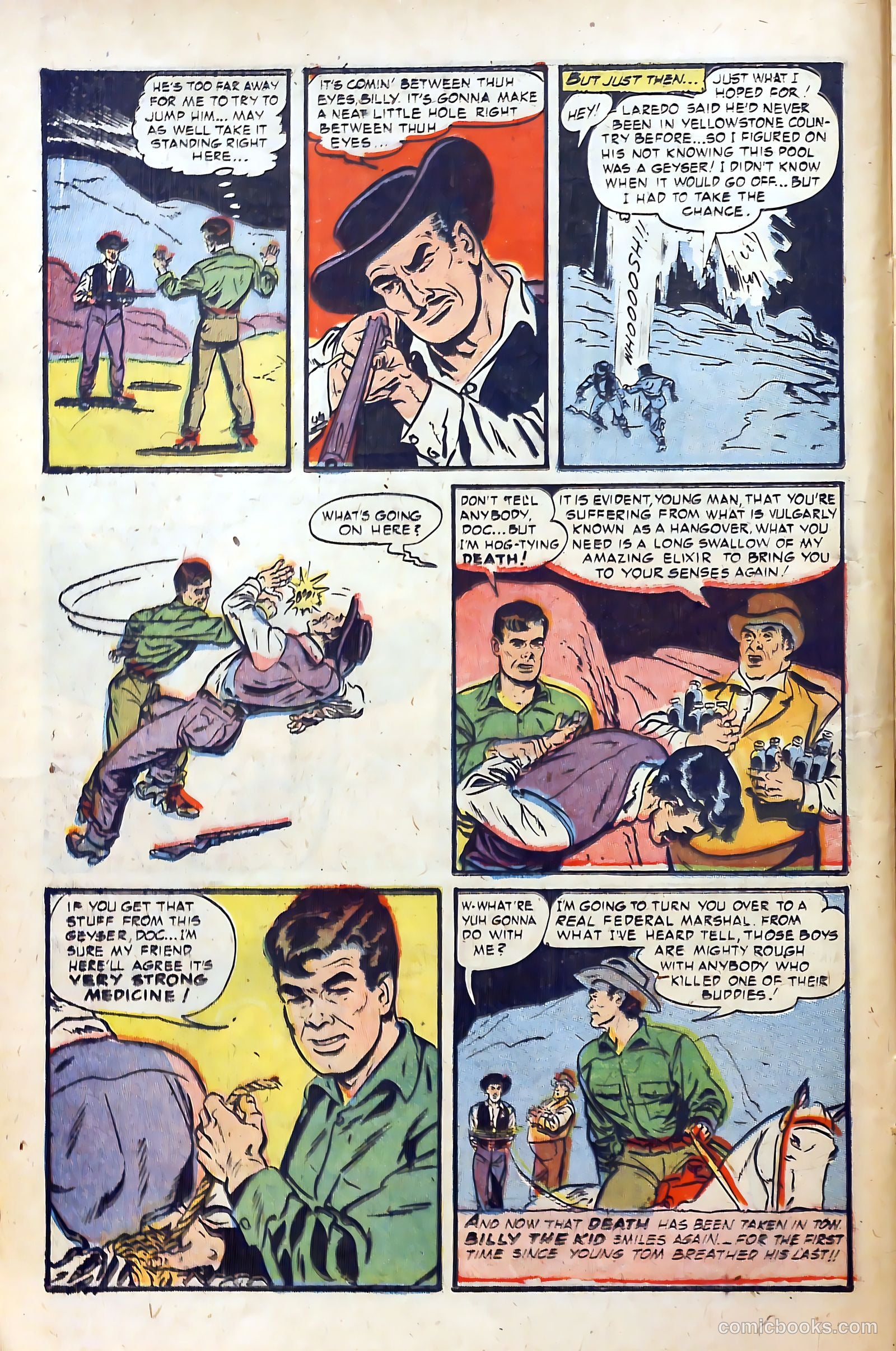 Billy the Kid Adventure Magazine #19 (1953) — page 14 of 36