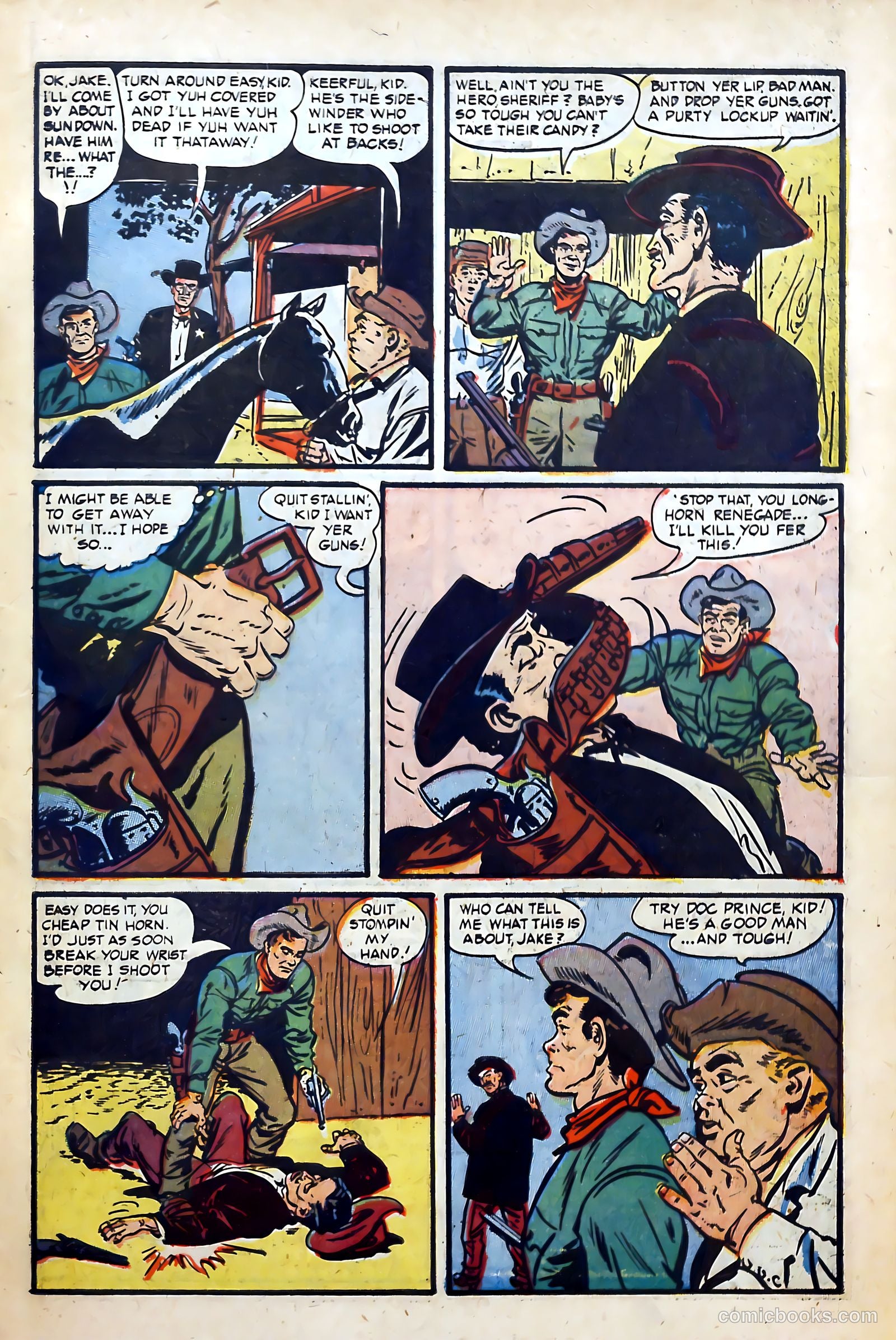 Billy the Kid Adventure Magazine #19 (1953) — page 27 of 36