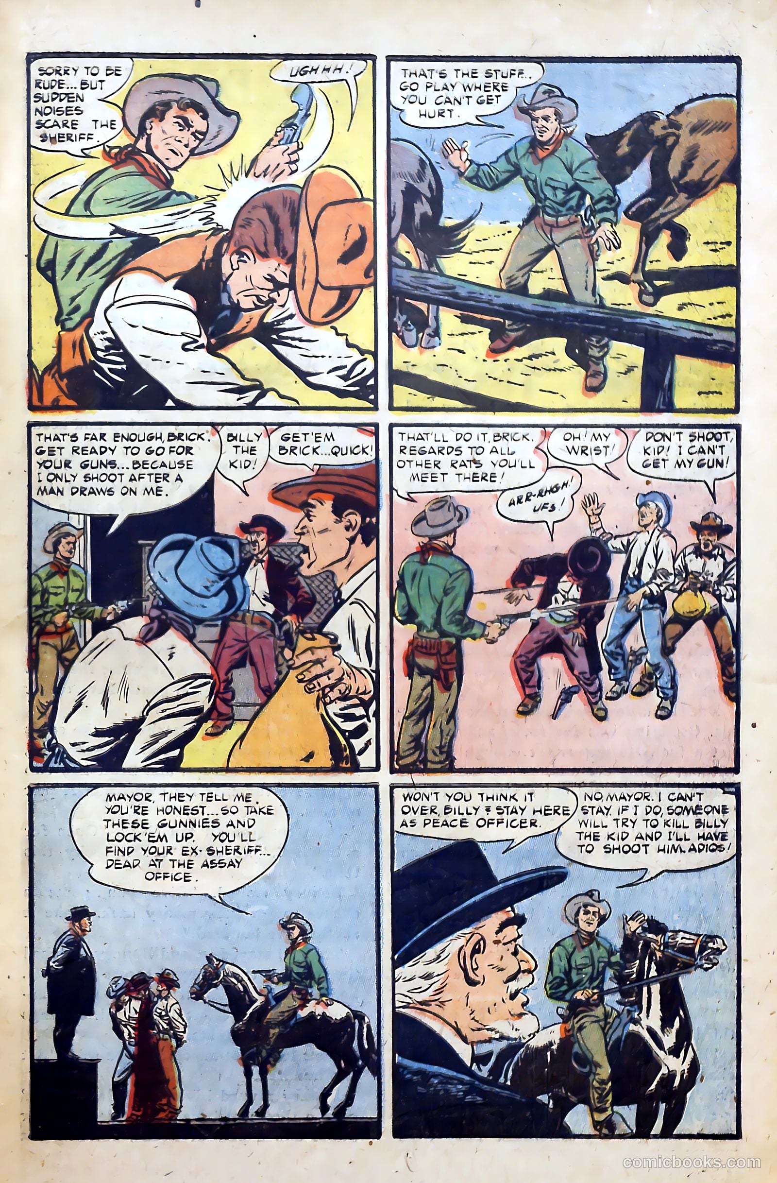 Billy the Kid Adventure Magazine #19 (1953) — page 31 of 36