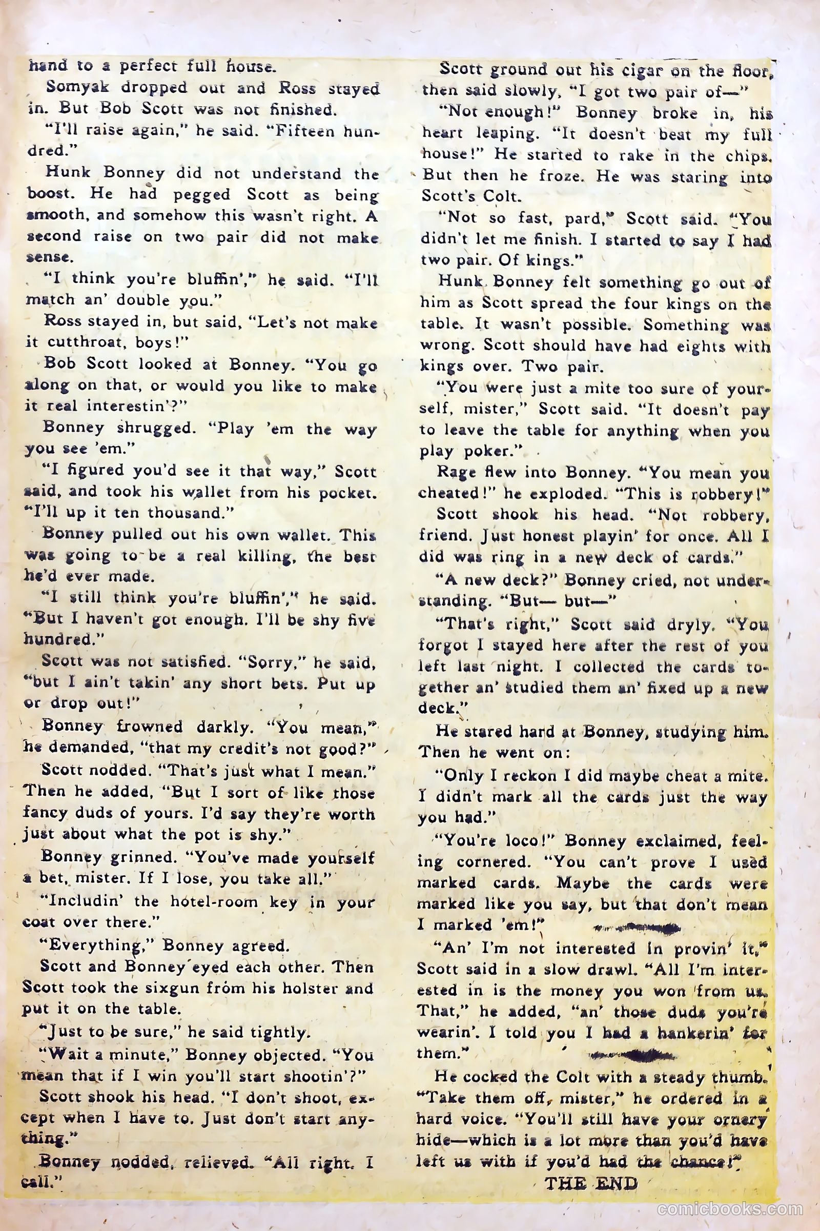 Billy the Kid Adventure Magazine #19 (1953) — page 33 of 36
