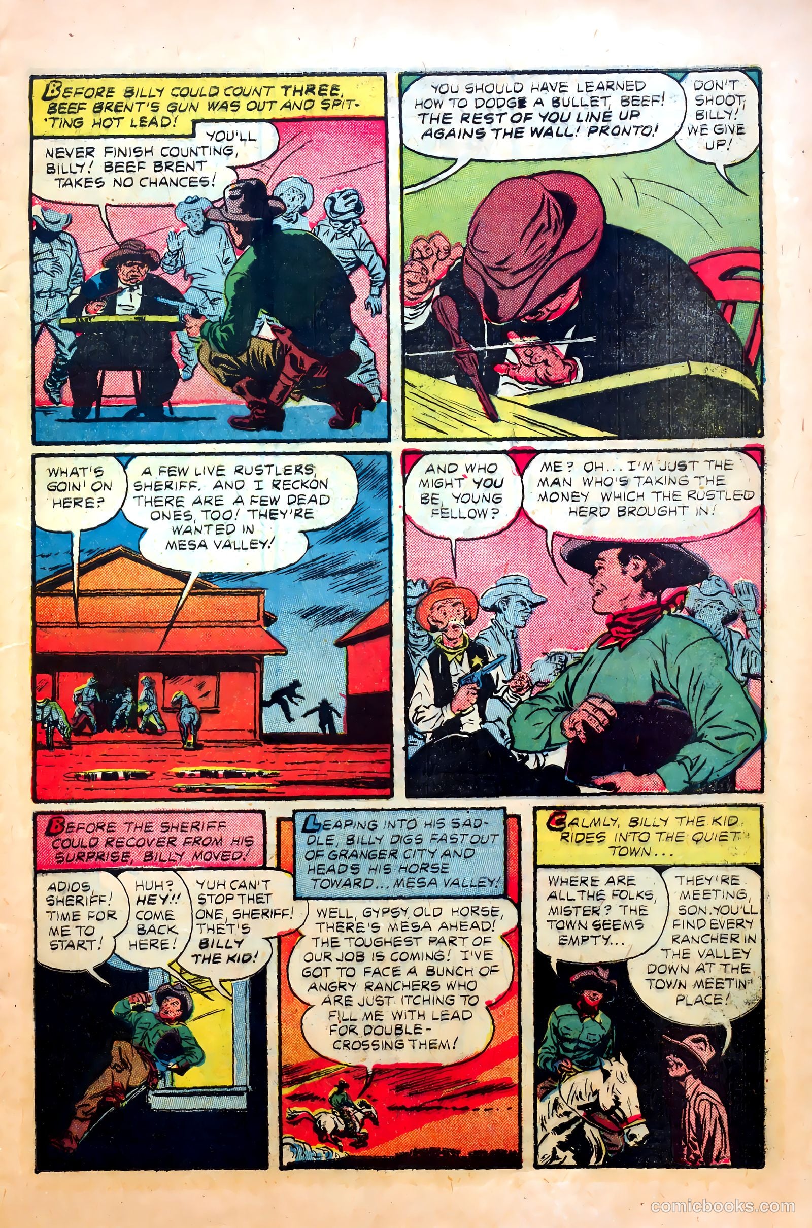 Billy the Kid Adventure Magazine #2 (1950) — page 9 of 36