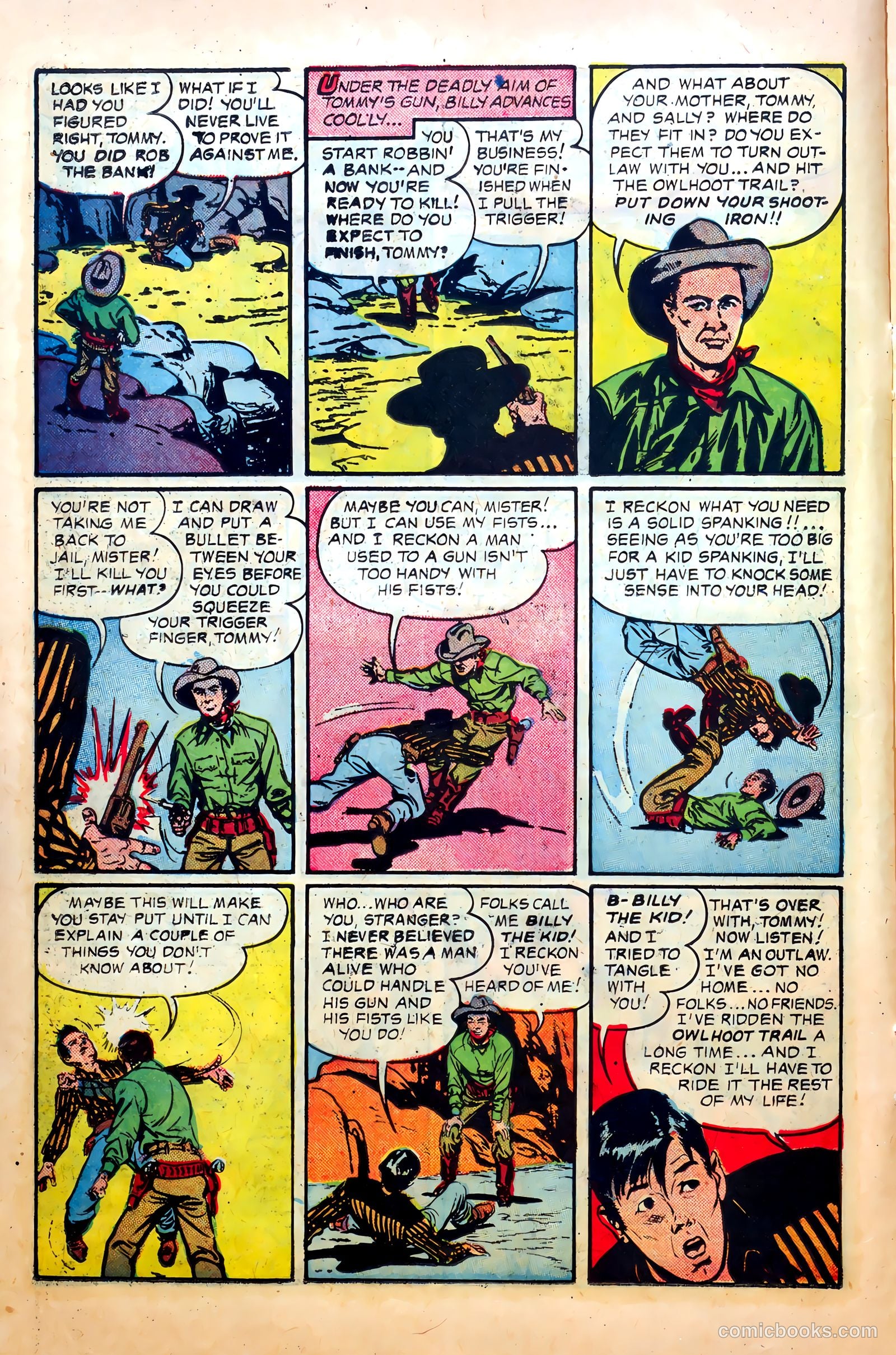 Billy the Kid Adventure Magazine #2 (1950) — page 16 of 36