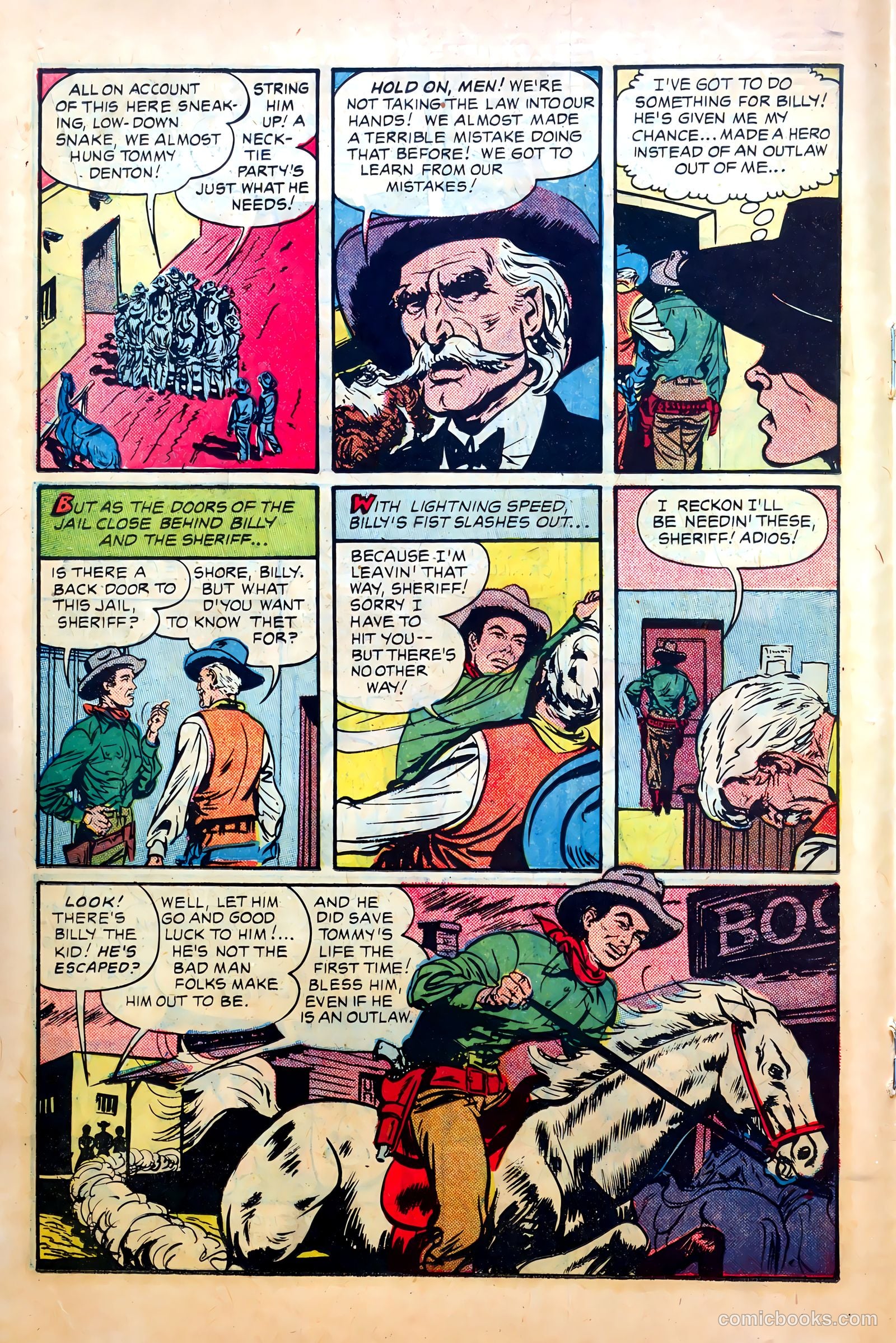 Billy the Kid Adventure Magazine #2 (1950) — page 18 of 36
