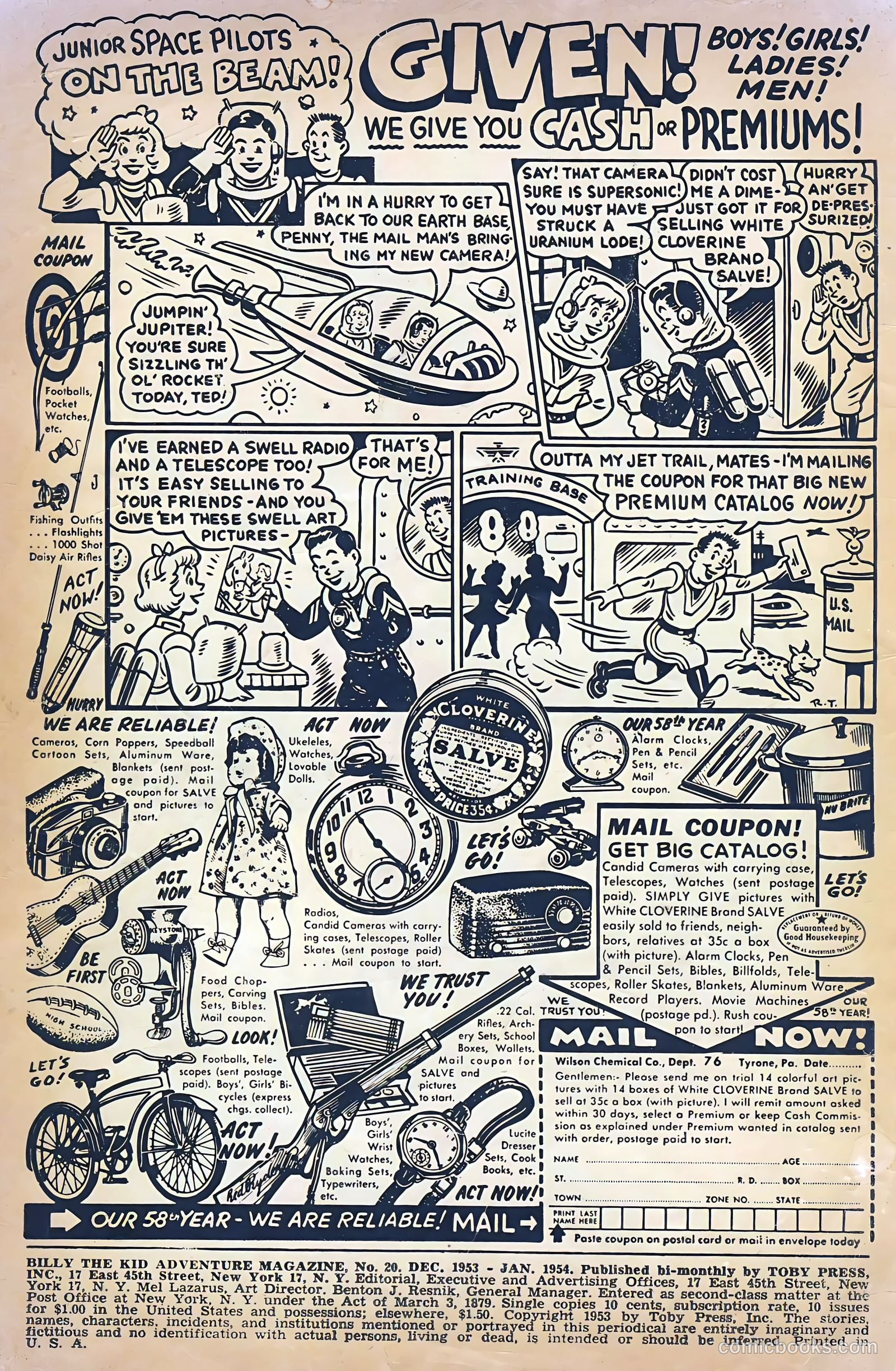 Billy the Kid Adventure Magazine #20 (1953) — page 2 of 36
