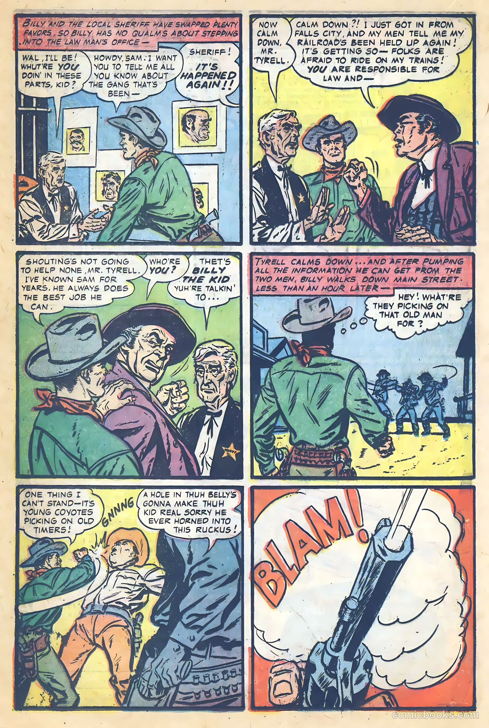 Billy the Kid Adventure Magazine #20 (1953) — page 20 of 36
