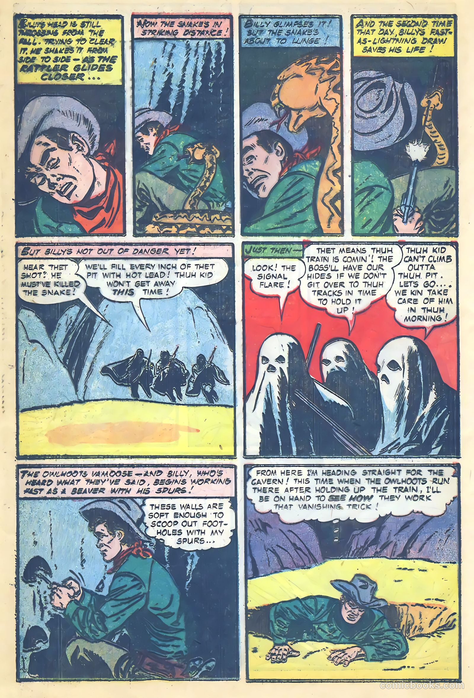 Billy the Kid Adventure Magazine #20 (1953) — page 22 of 36