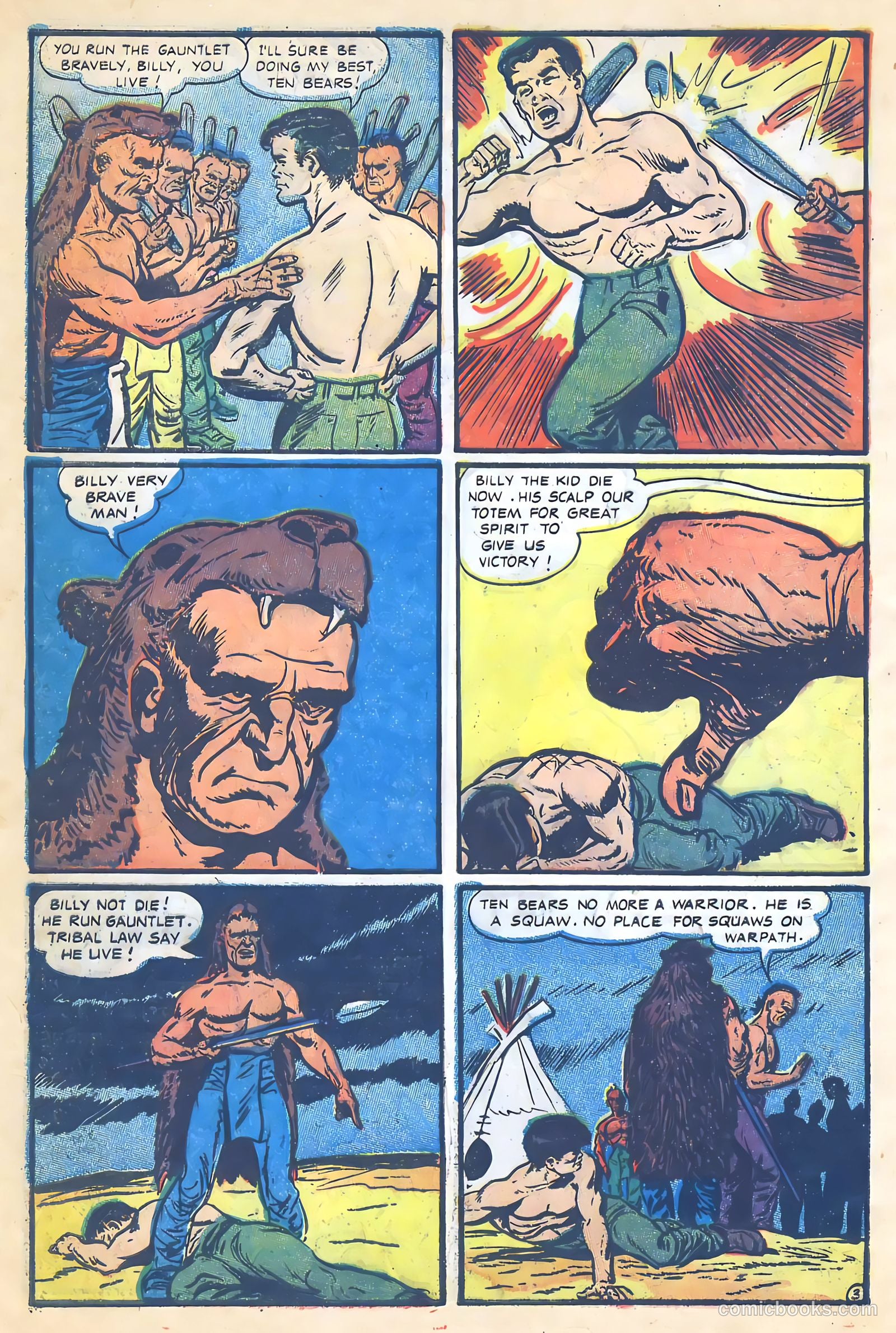 Billy the Kid Adventure Magazine #20 (1953) — page 28 of 36