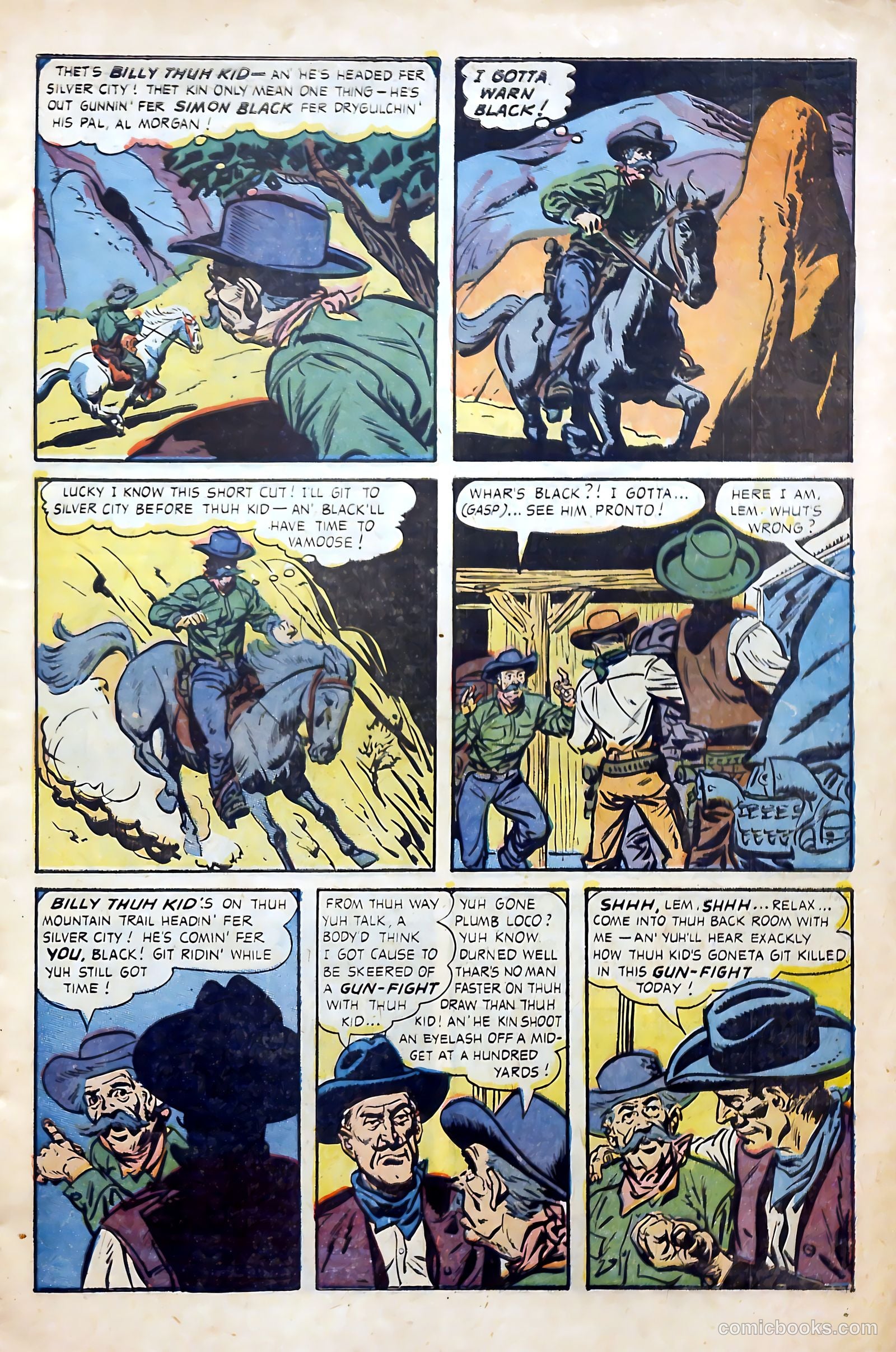 Billy the Kid Adventure Magazine #21 (1954) — page 5 of 36