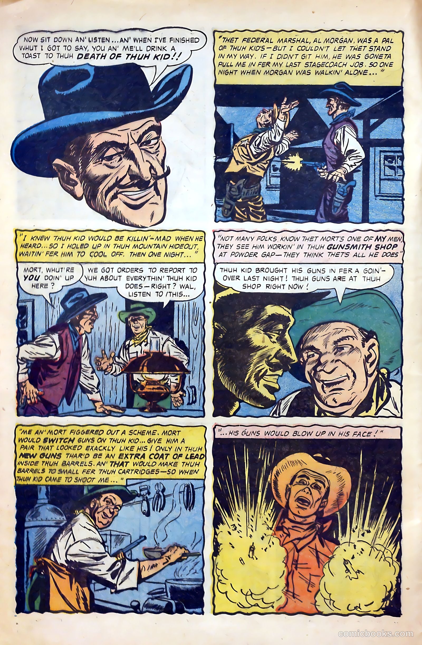Billy the Kid Adventure Magazine #21 (1954) — page 6 of 36