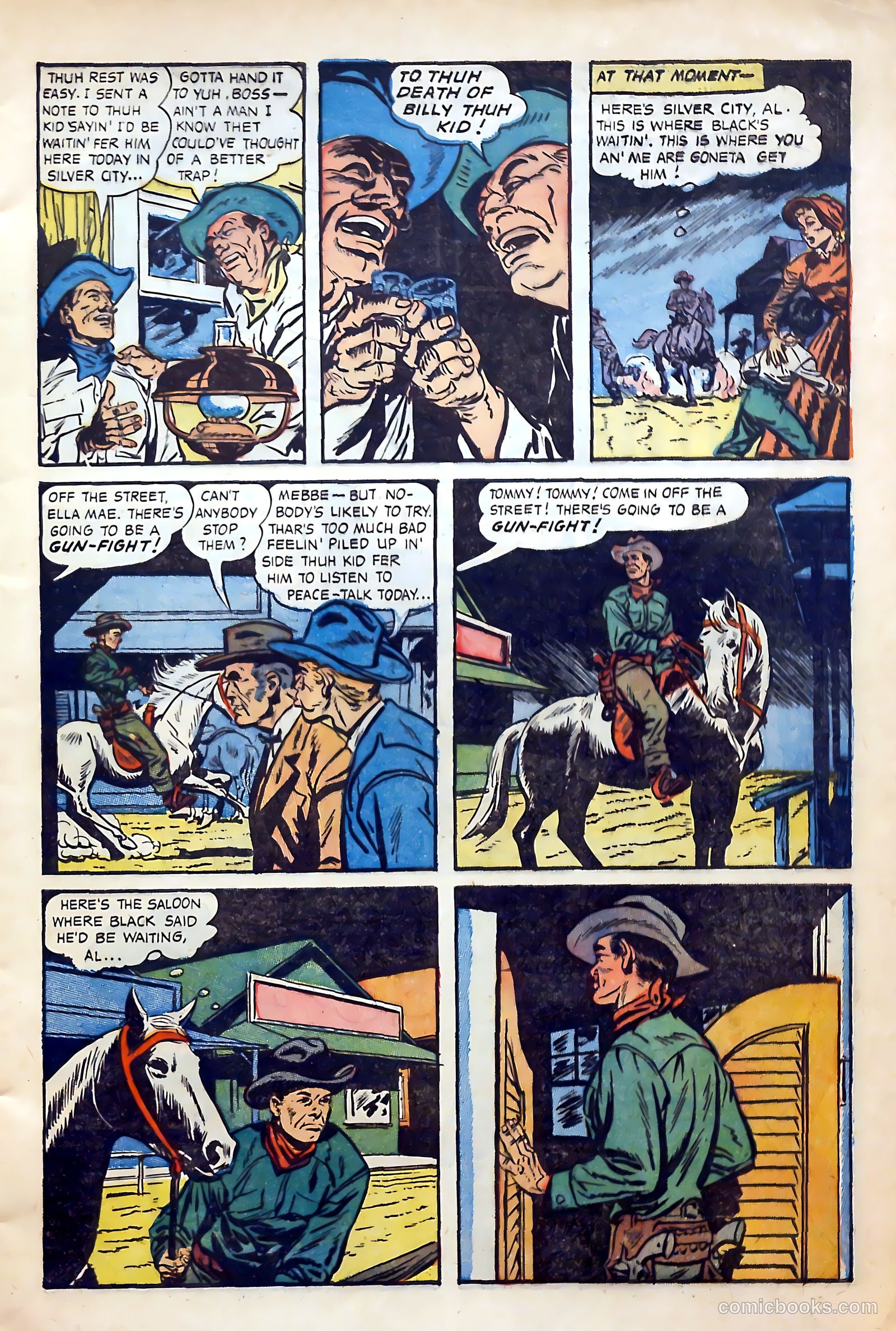Billy the Kid Adventure Magazine #21 (1954) — page 7 of 36