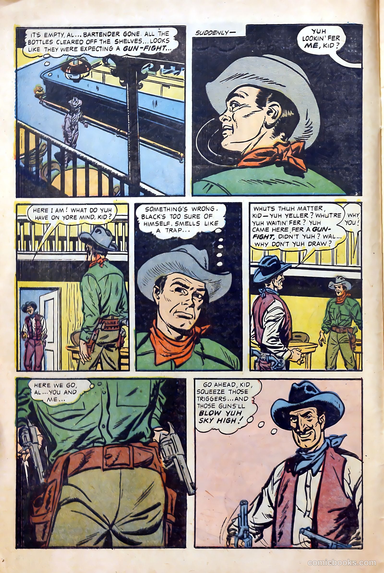 Billy the Kid Adventure Magazine #21 (1954) — page 8 of 36